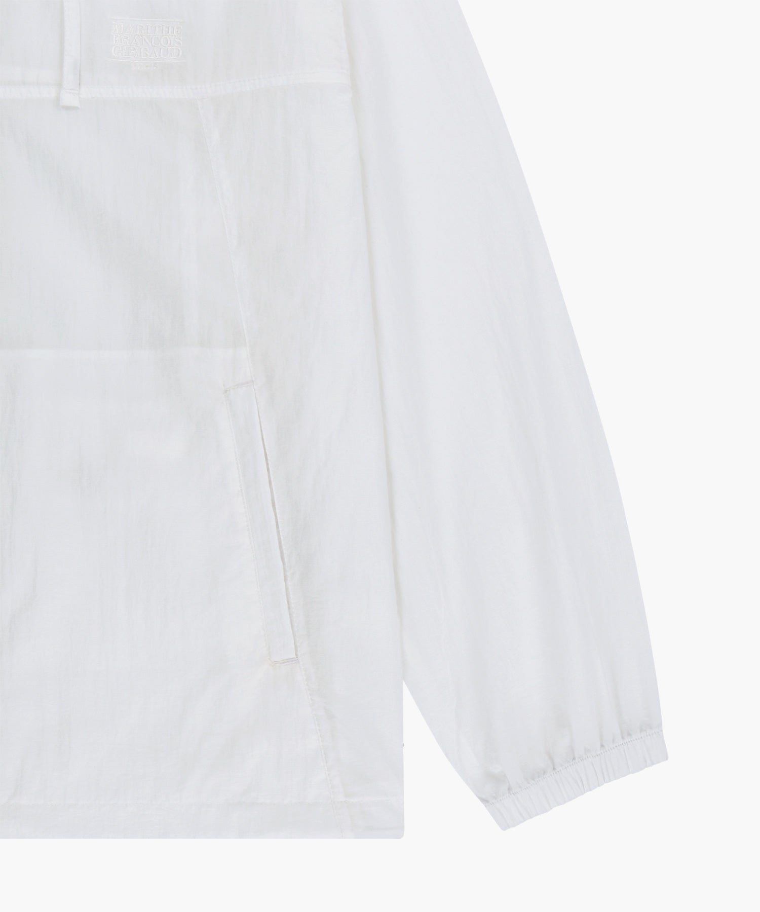 Marithe & Francois Girbaud - Hooded Packable Nylon Jacket (White) product image 14 | TRAB K-Fashion Australia