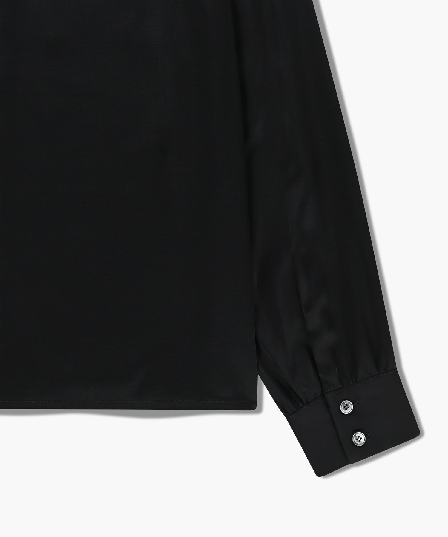 Marithe & Francois Girbaud - V-neck Tie Blouse (Black) product image 14 | TRAB K-Fashion Australia