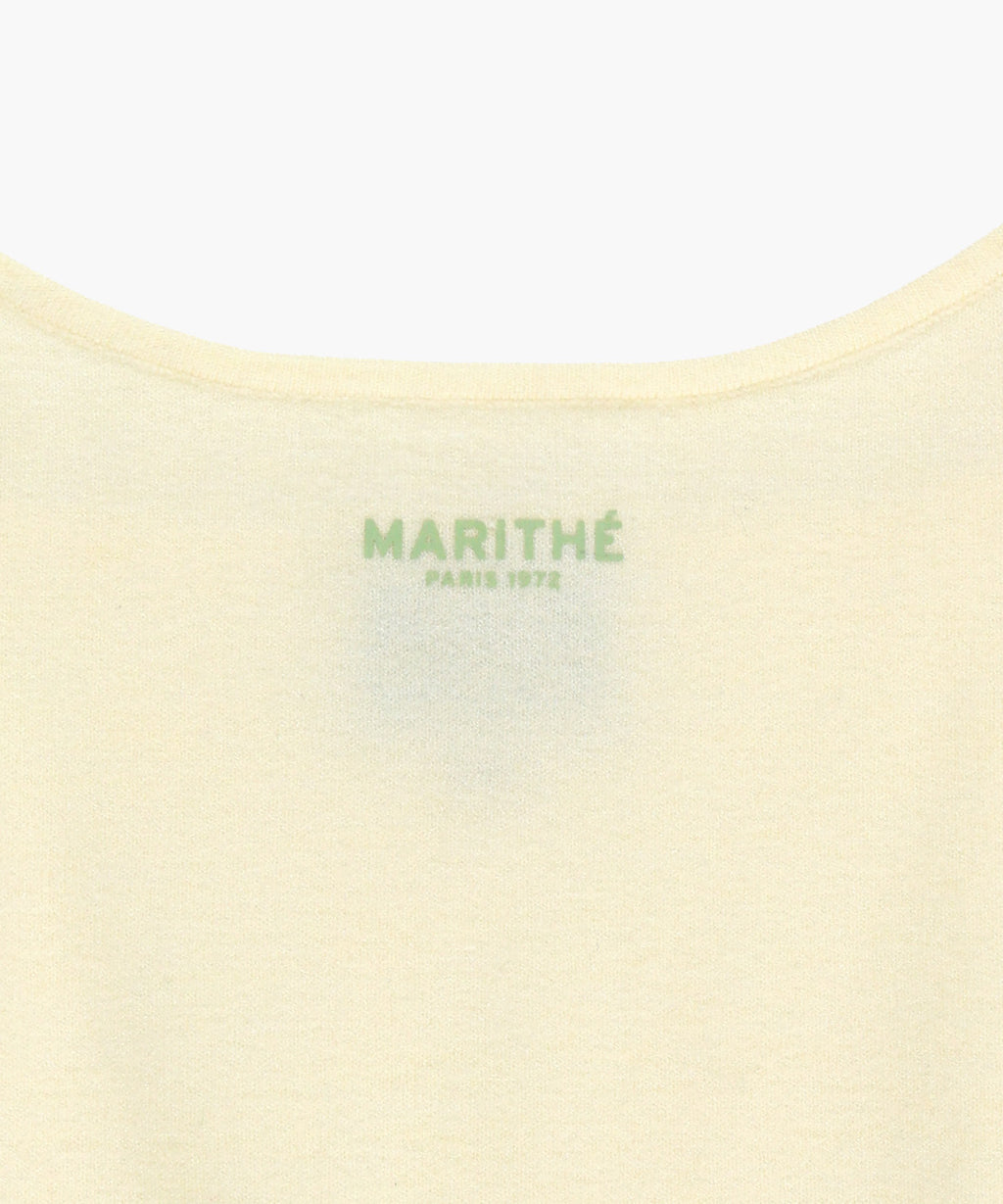 Marithe & Francois Girbaud - Basic Knit Cardigan Setup (Ivory) product image 14 | TRAB K-Fashion Australia