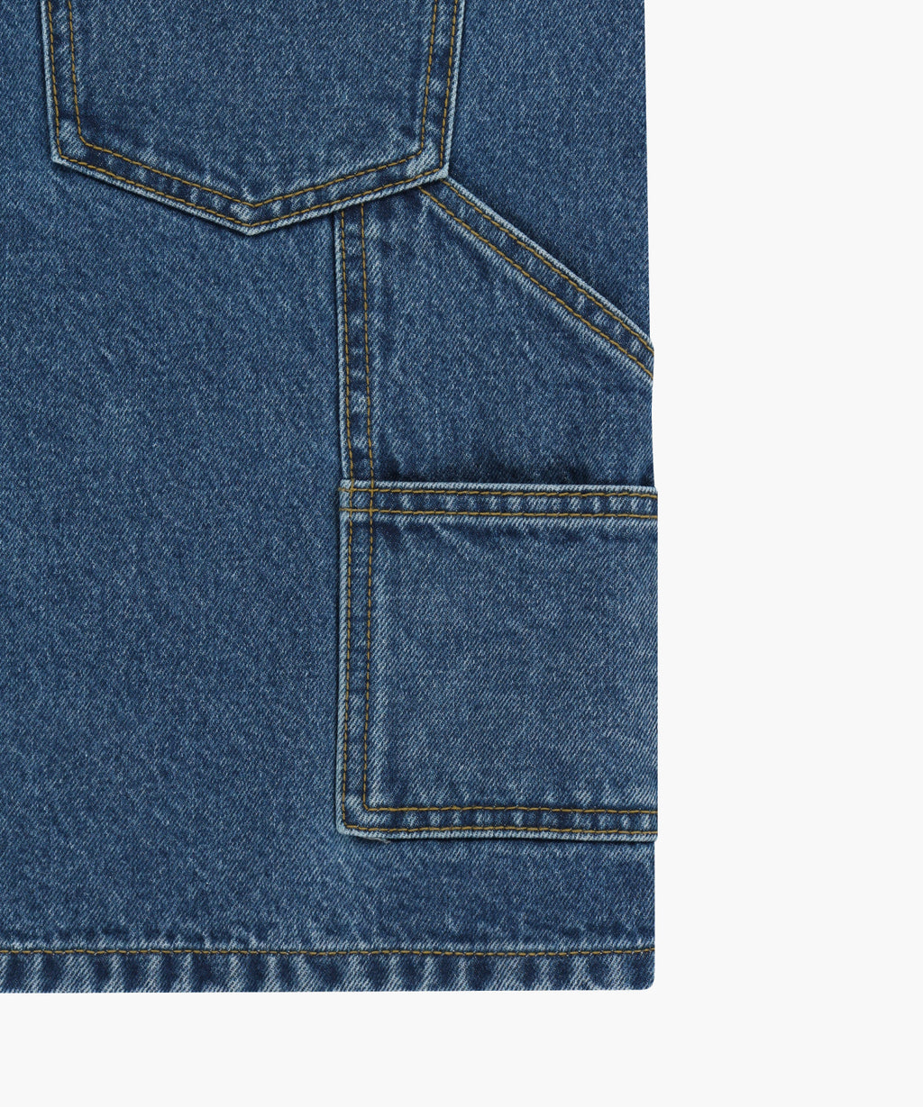 Marithe & Francois Girbaud - Carpenter Denim Shorts (Blue) product image 14 | TRAB K-Fashion Australia