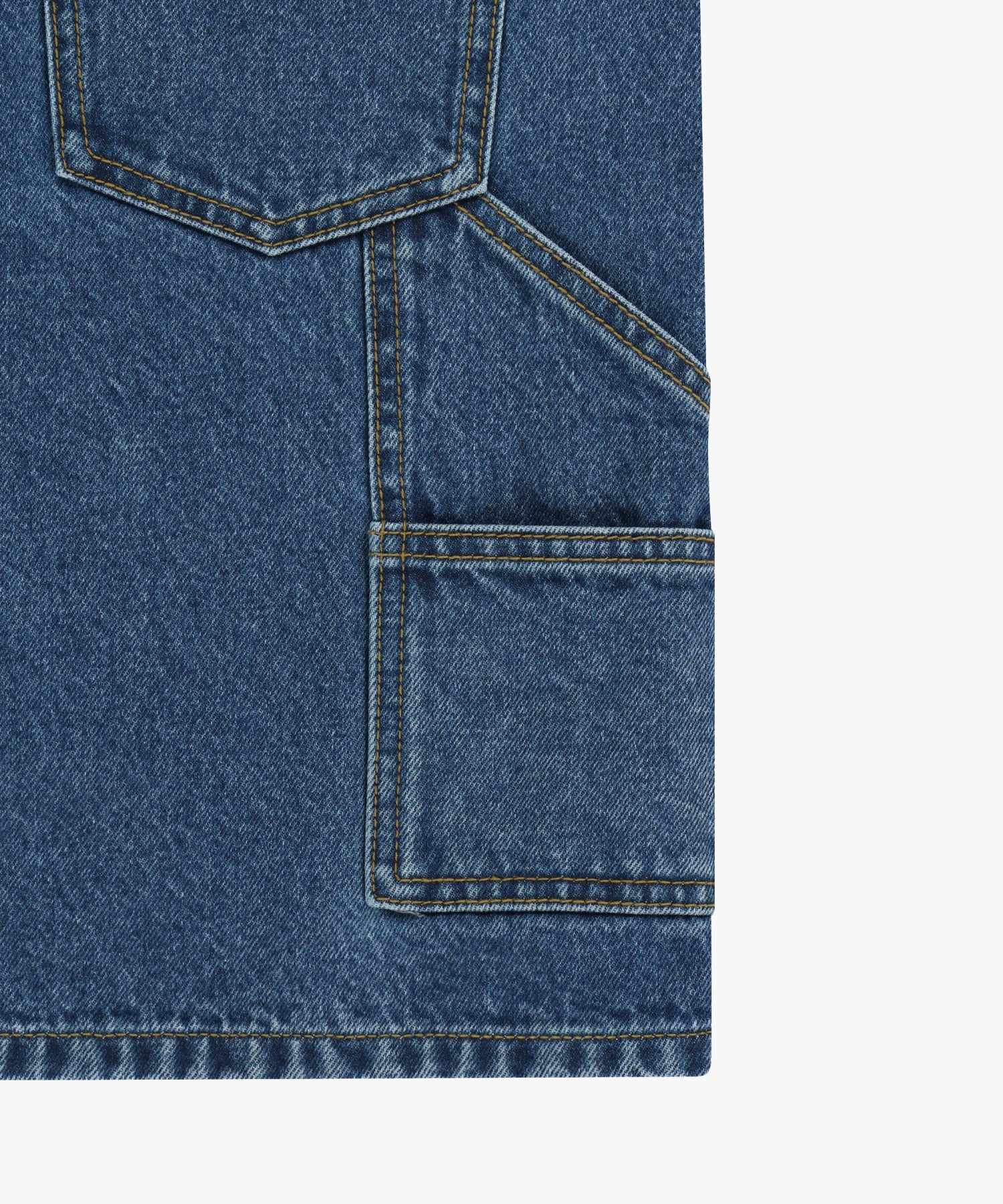 Marithe & Francois Girbaud - Carpenter Denim Shorts (Blue) product image 14 | TRAB K-Fashion Australia