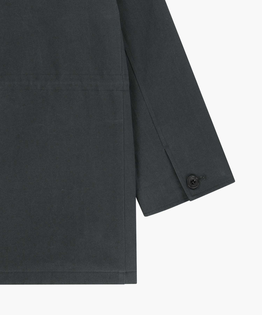 Marithe & Francois Girbaud - Cotton Washed Hunting Jacket (Charcoal) product image 14 | TRAB K-Fashion Australia