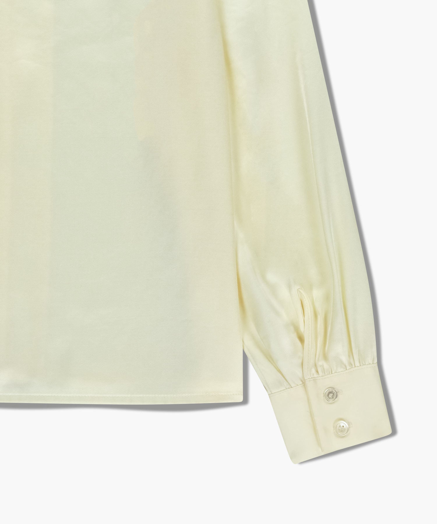 Marithe & Francois Girbaud - V-neck Tie Blouse (Ivory) product image 14 | TRAB K-Fashion Australia