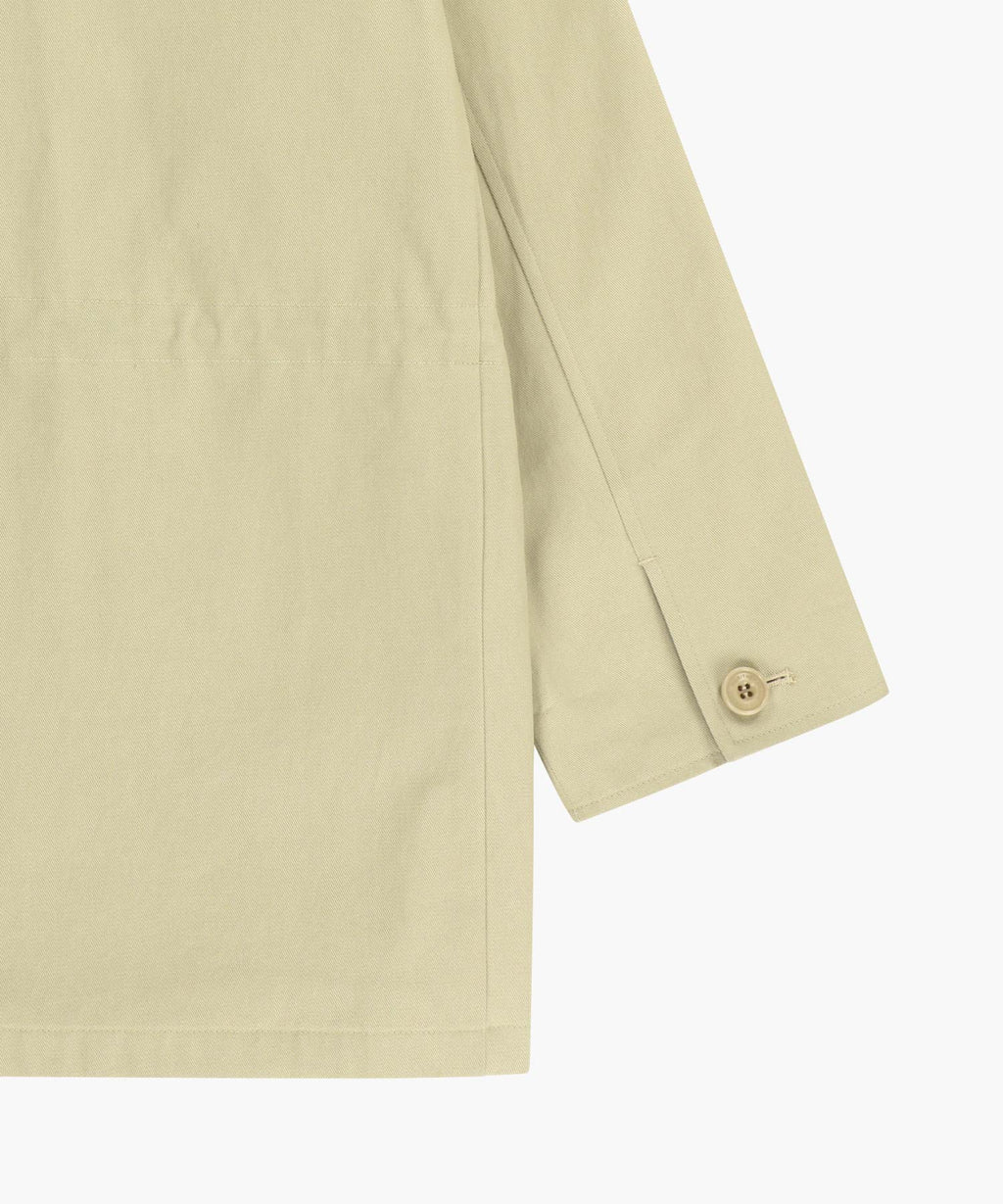 Marithe & Francois Girbaud - Cotton Washed Hunting Jacket (Light Beige) product image 14 | TRAB K-Fashion Australia