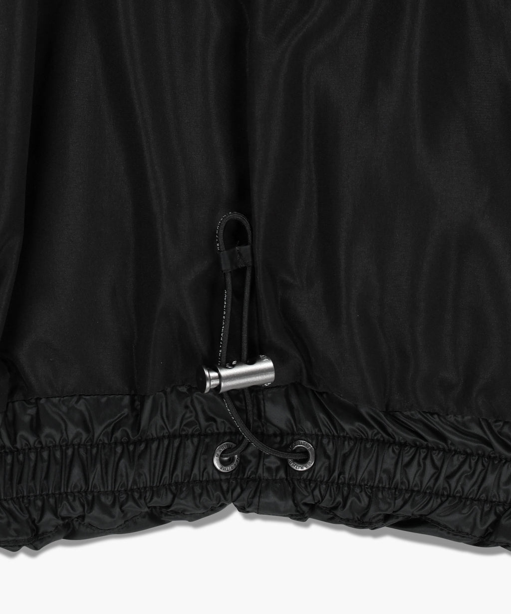Marithe & Francois Girbaud - Circle Logo Crop Hooded Down Vest (Black) product image 14 | TRAB K-Fashion Australia
