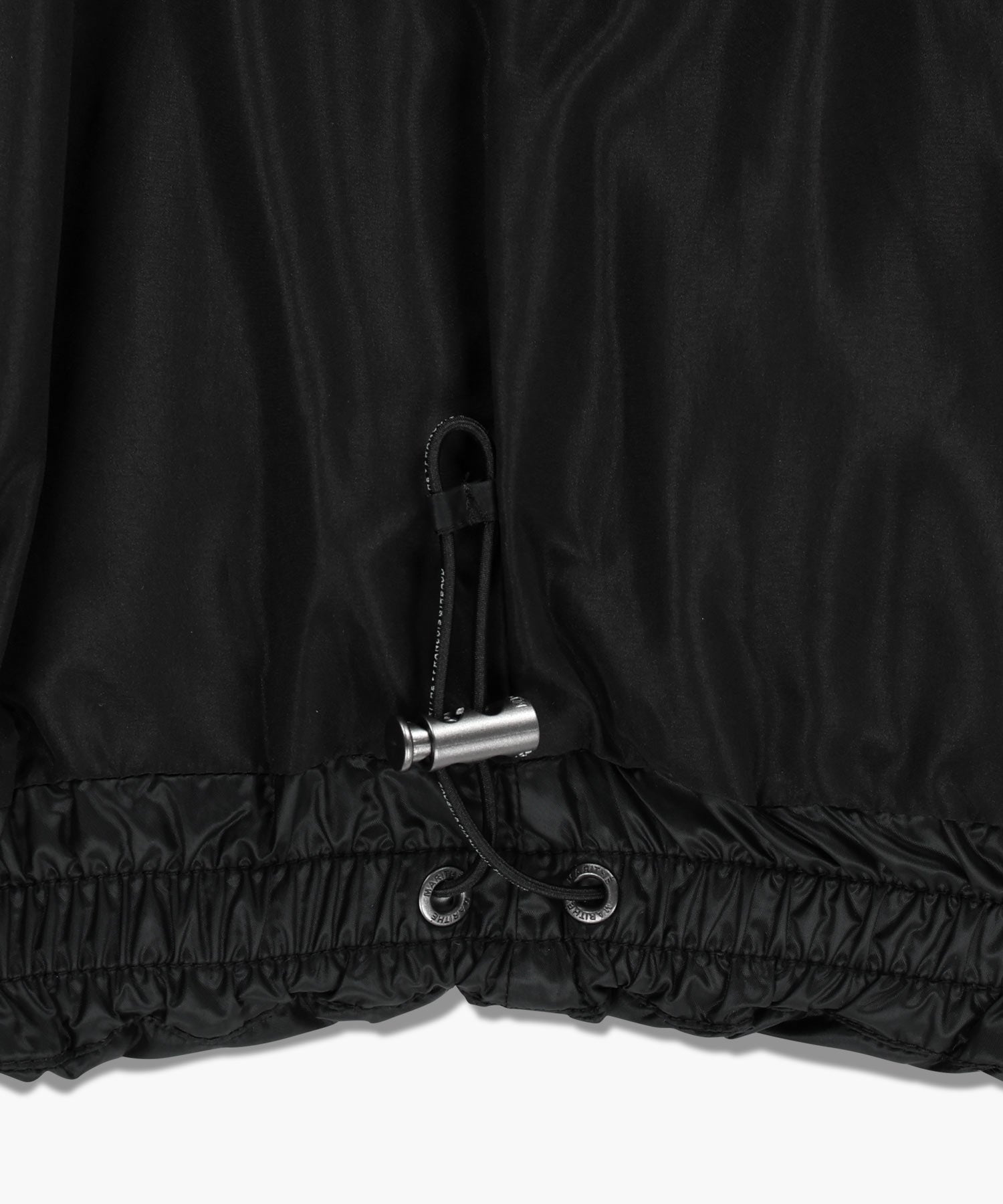 Marithe & Francois Girbaud - Circle Logo Crop Hooded Down Vest (Black) product image 14 | TRAB K-Fashion Australia