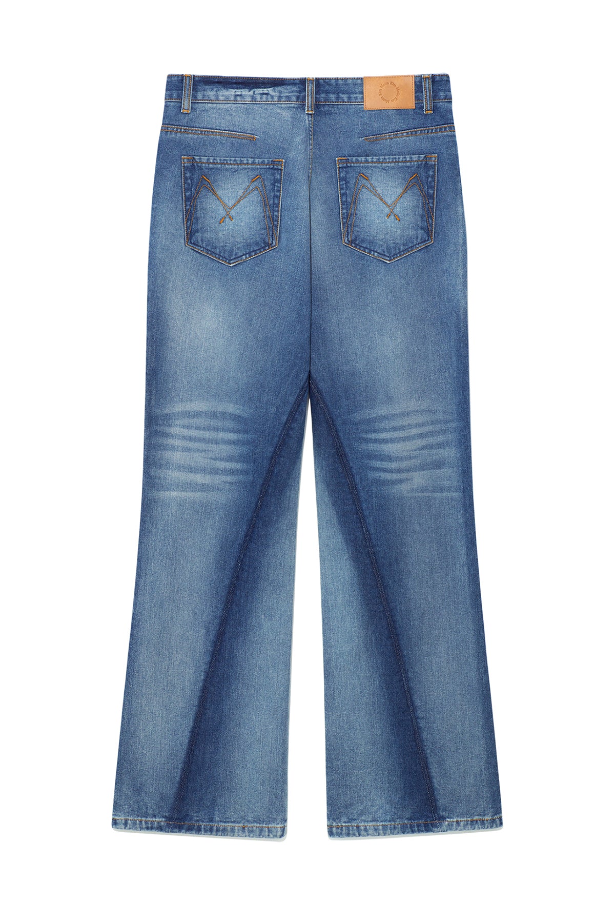 Matin Kim - Gradation Washed Denim Pants (Blue) product image 7 | TRAB K-Fashion Australia