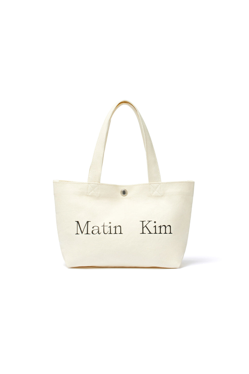 Matin Kim - Matin Canvas Mini Tote Bag (Ivory) product image 1 | TRAB K-Fashion Australia