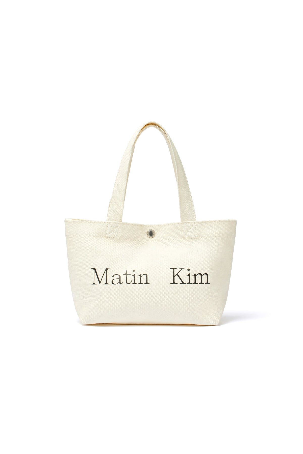 Matin Kim - Matin Canvas Mini Tote Bag (Ivory) product image 1 | TRAB K-Fashion Australia