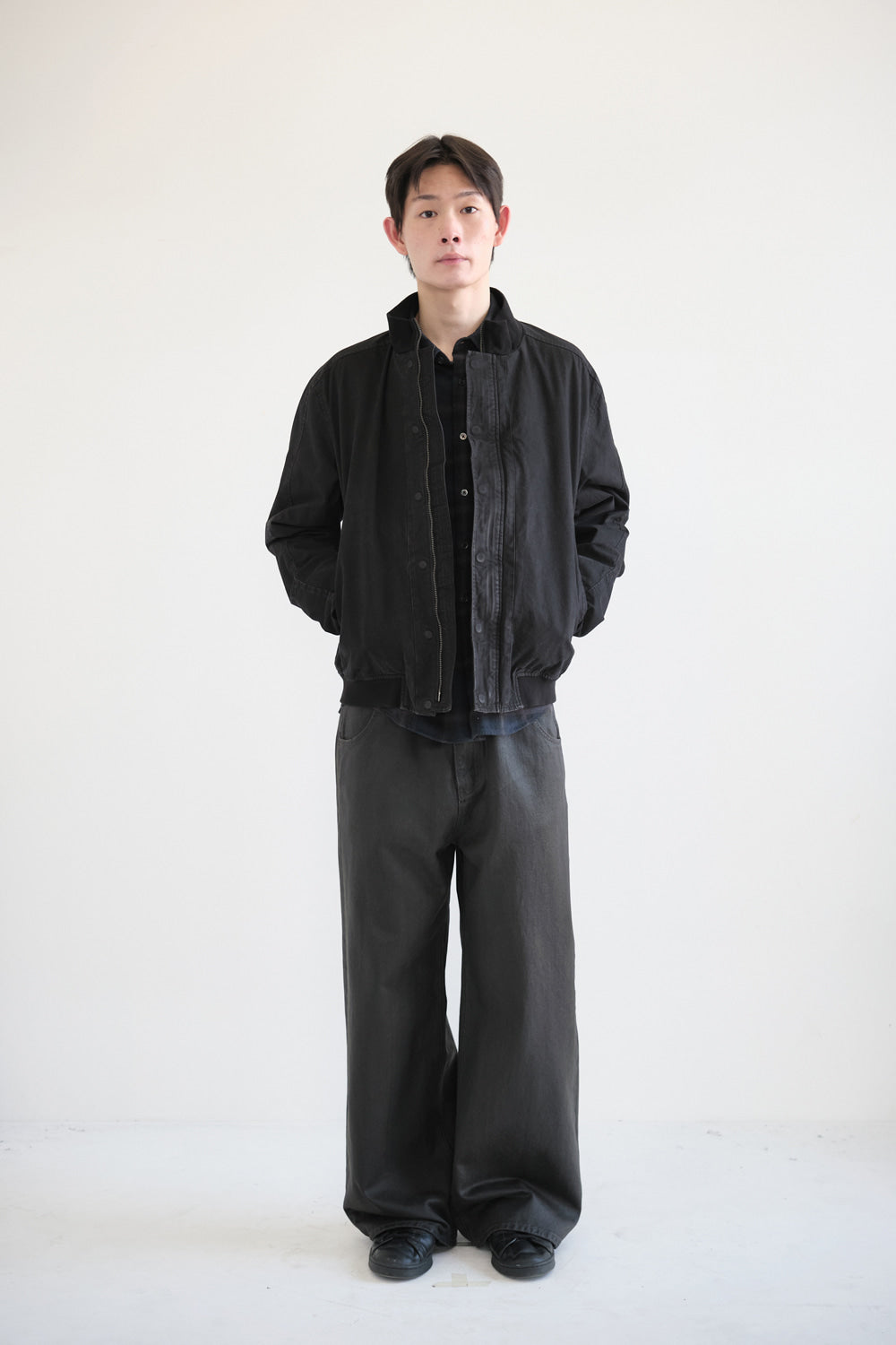Hatchingroom - VTG Tanker Jacket (Black) product image 4 | TRAB K-Fashion Australia