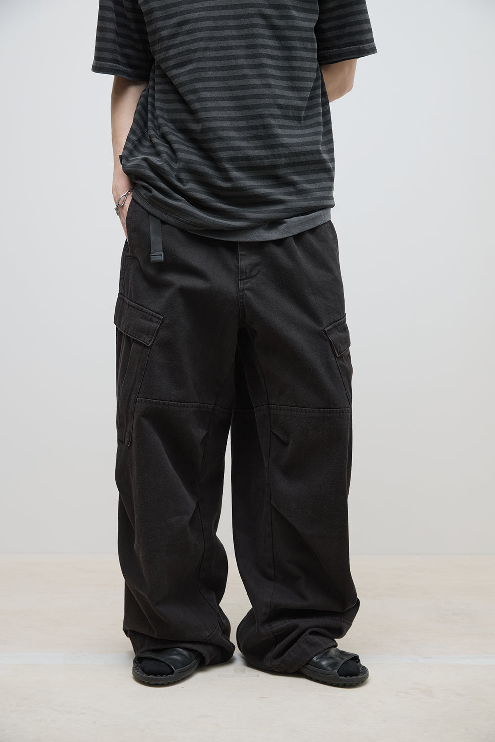 Hatchingroom - Mil Pants (Washed Black) product image 12 | TRAB K-Fashion Australia