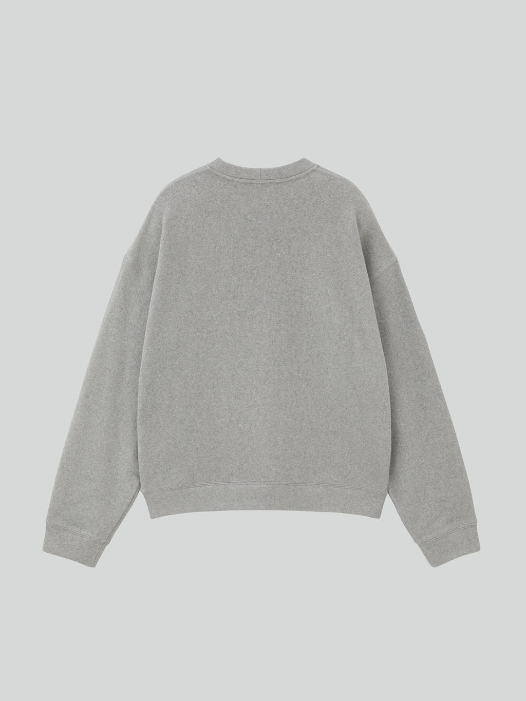 Recto - Mens Rc Embroidered Sweatshirt (Melange Grey) product image 2 | TRAB K-Fashion Australia