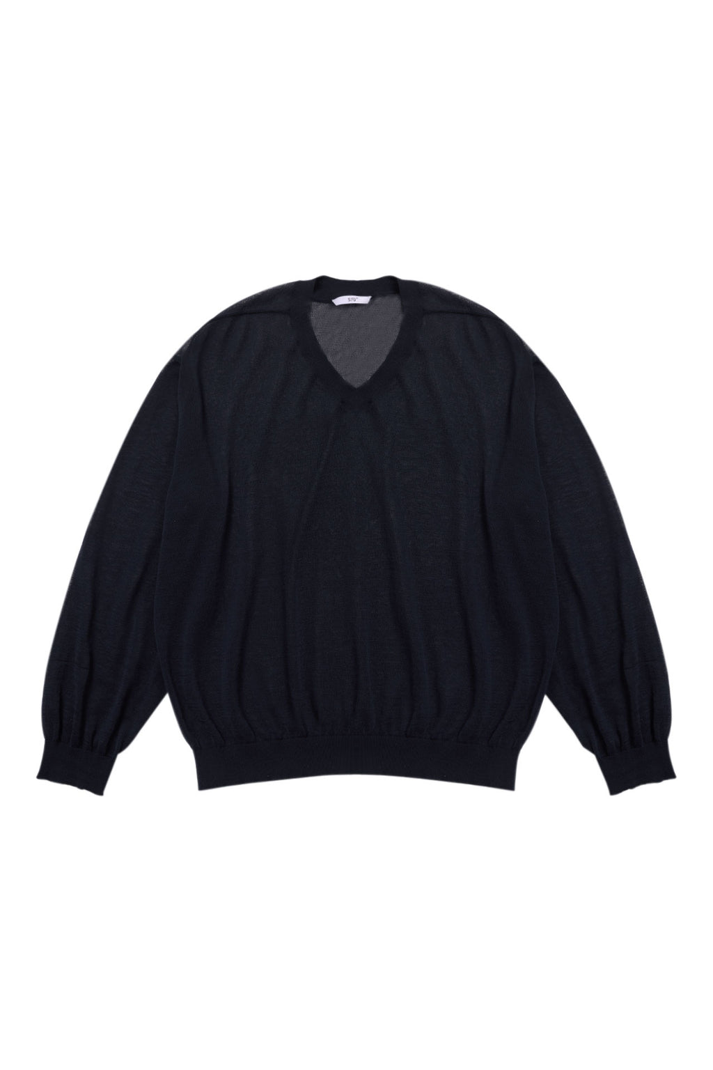 STU - Sheer V-Neck Knit (Navy) product image 17 | TRAB K-Fashion Australia