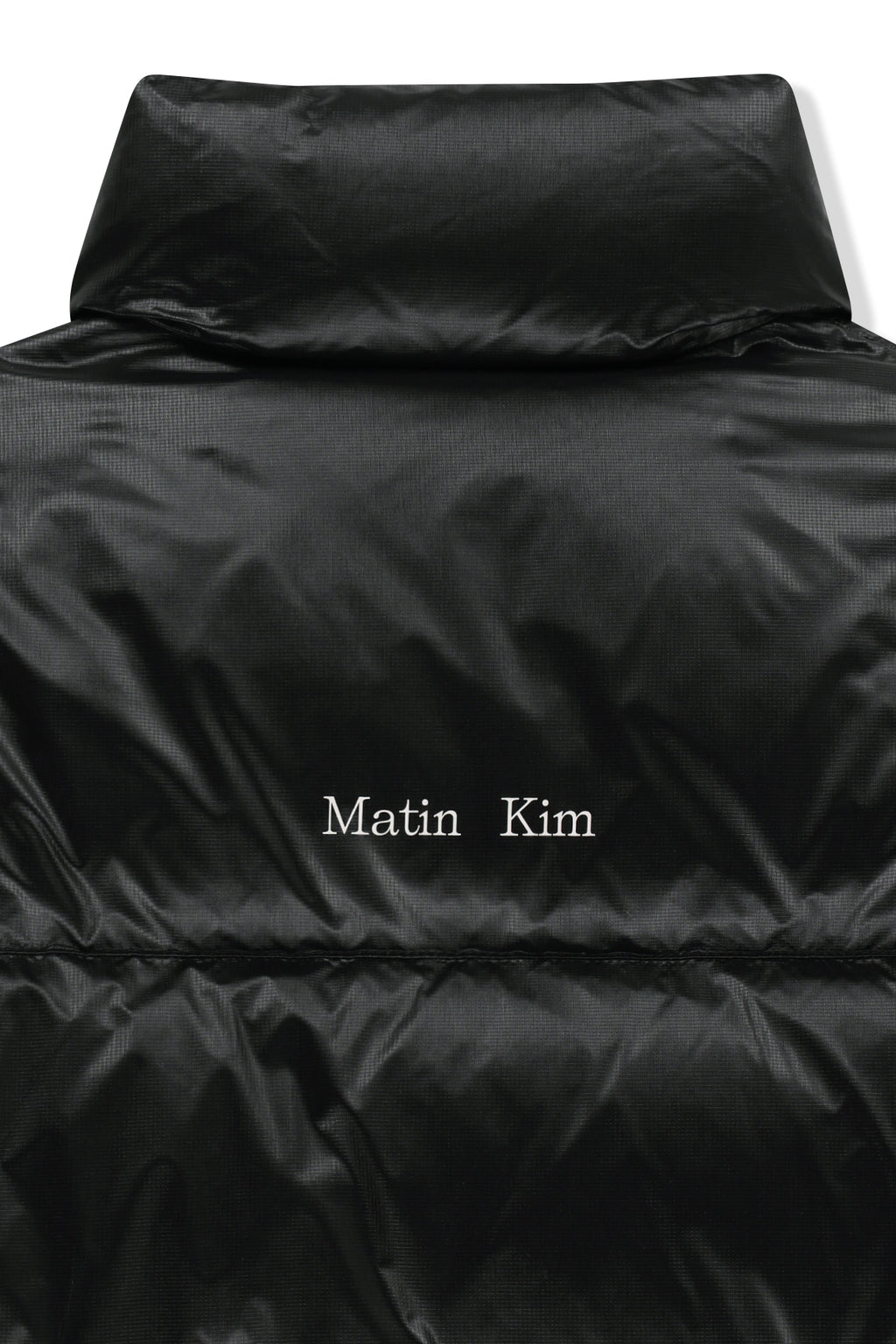 Matin Kim - Icon Logo Down Jumper (Black) product image 7 | TRAB K-Fashion Australia