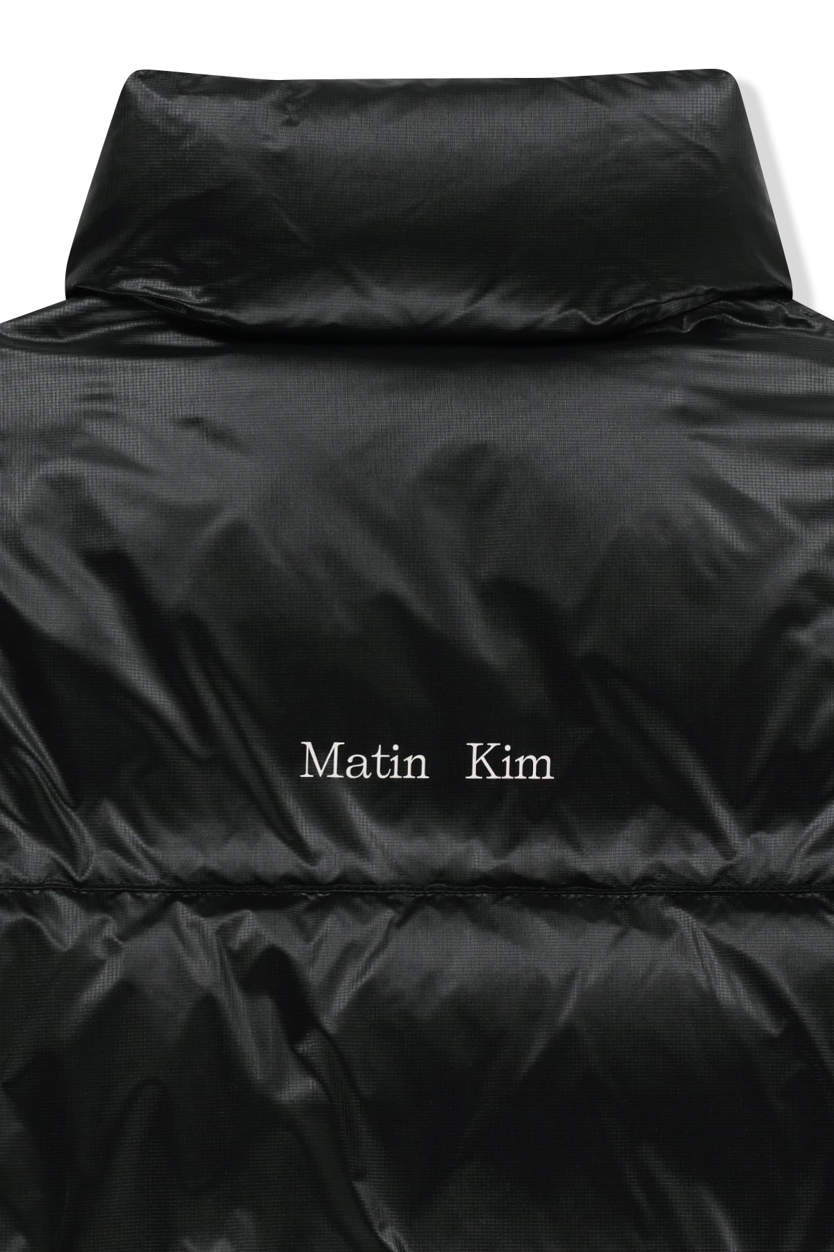 Matin Kim - Icon Logo Down Jumper (Black) product image 7 | TRAB K-Fashion Australia