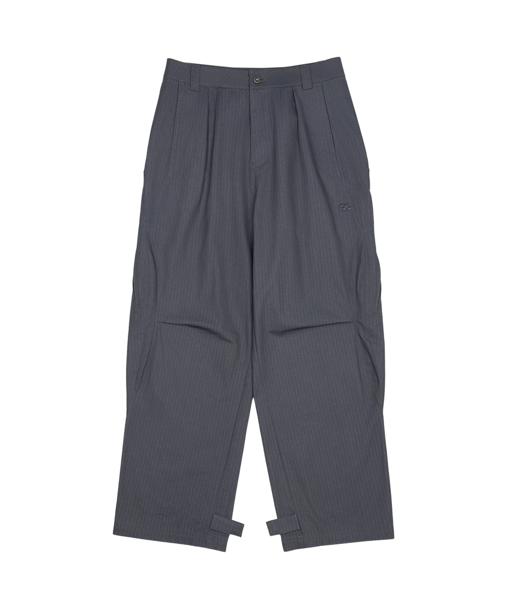 San San Gear - Back Pocket Pants (Blue Charcoal) product image 5 | TRAB K-Fashion Australia