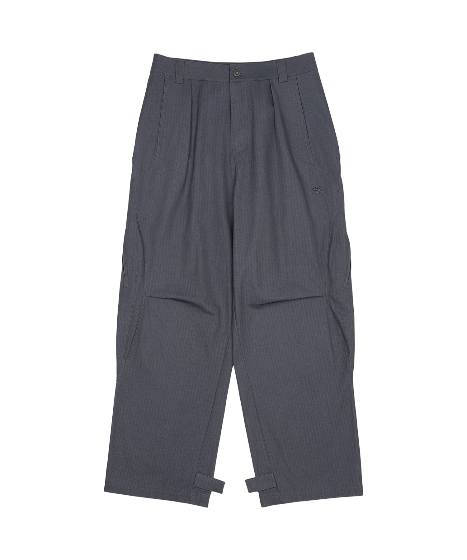 San San Gear - Back Pocket Pants (Blue Charcoal) product image 5 | TRAB K-Fashion Australia
