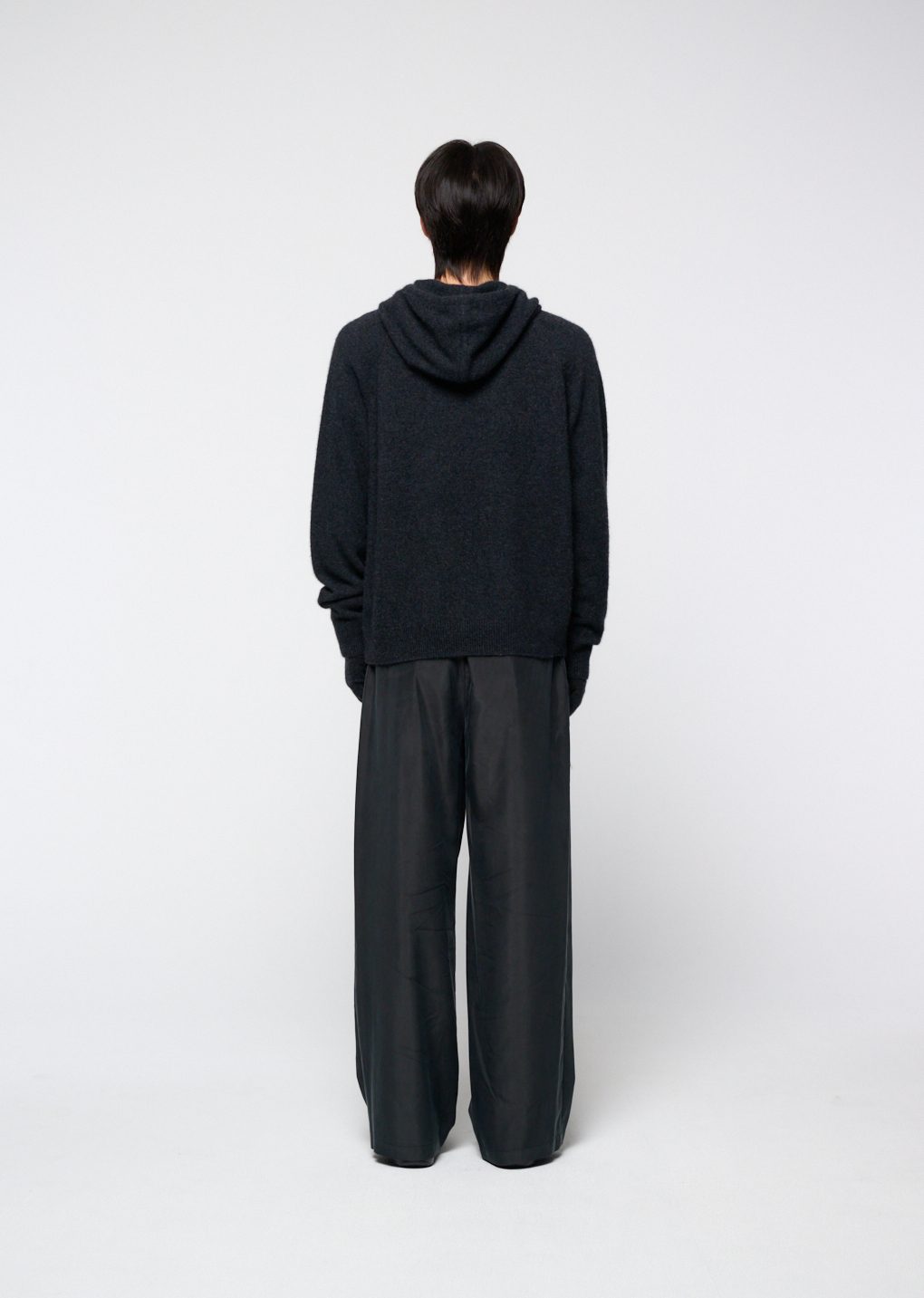 Amomento - Racoon hoodie knit (Charcoal) product image 14 | TRAB K-Fashion Australia