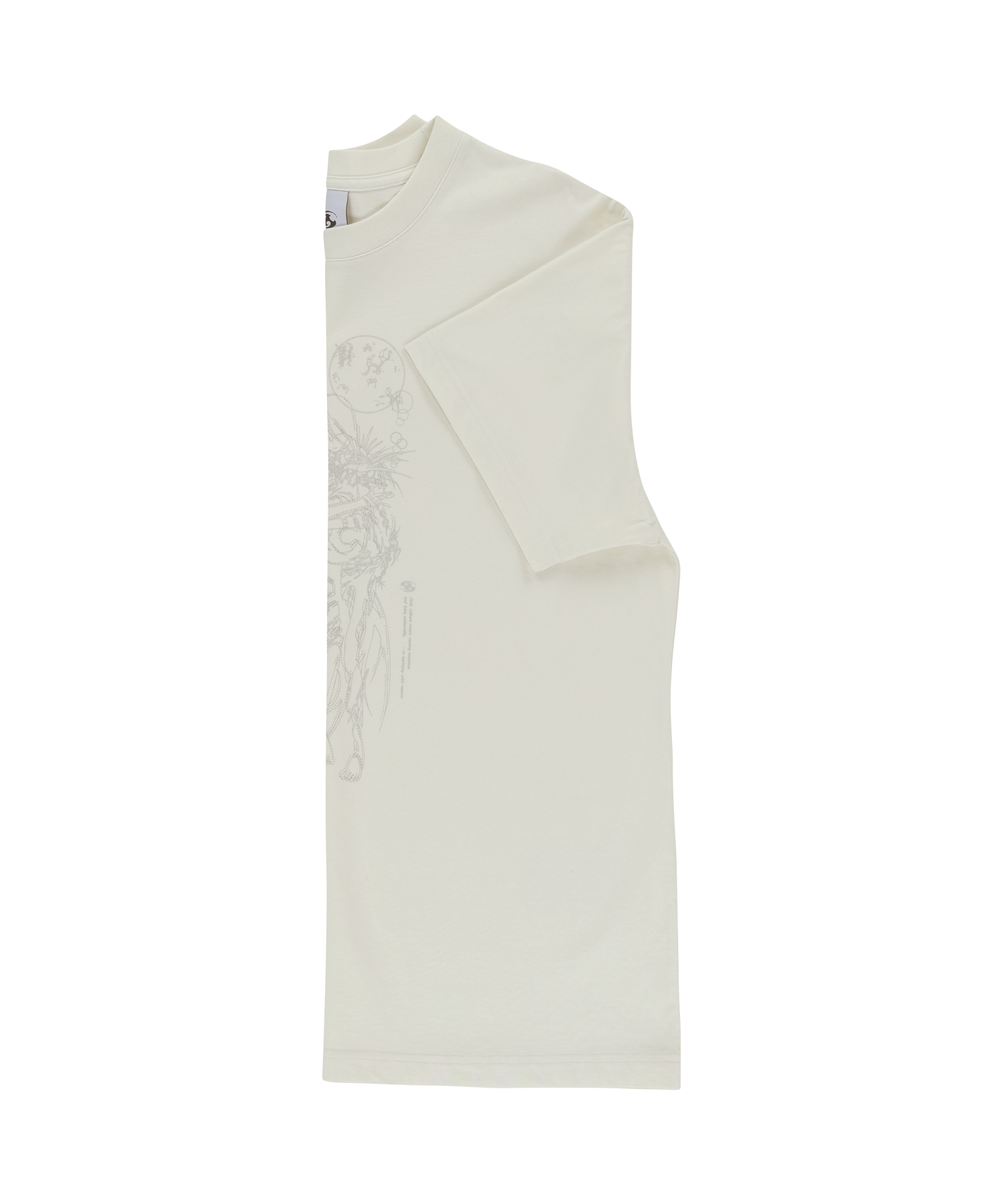 San San Gear - Cyclarian T-Shirt (Cream) product image 3 | TRAB K-Fashion Australia