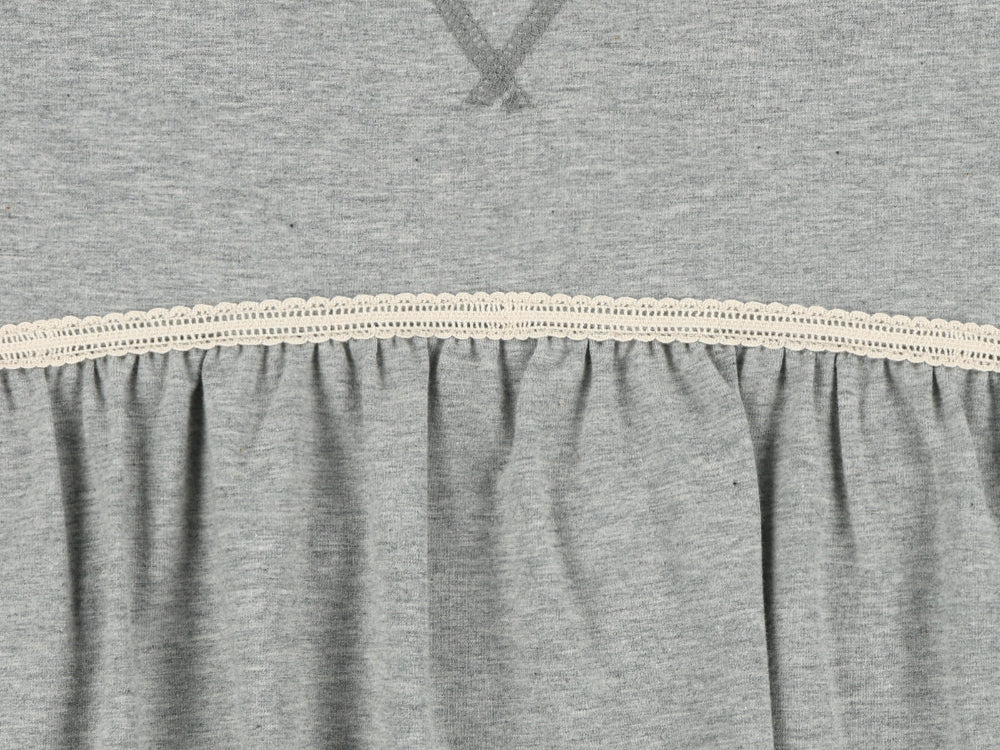 Coyseio - Lace Balloon T-Shirt (Melange Grey) product image 16 | TRAB K-Fashion Australia