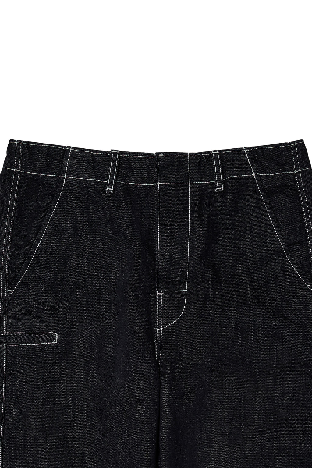 Deinet - Deinet Curved Denim Pants (Indigo) product image 13 | TRAB K-Fashion Australia