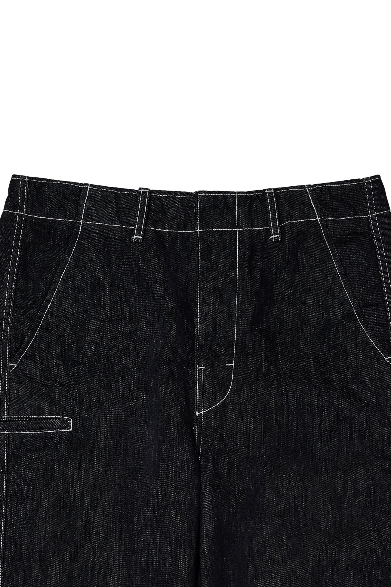 Deinet - Deinet Curved Denim Pants (Indigo) product image 13 | TRAB K-Fashion Australia