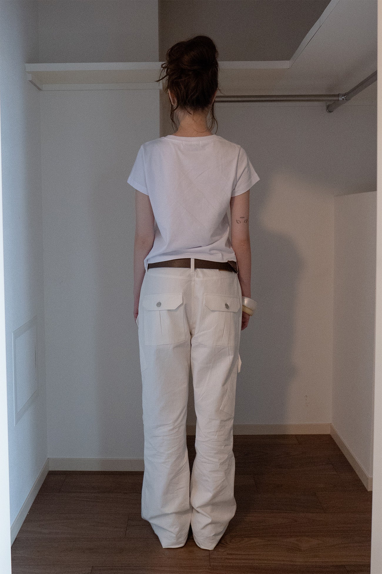 Deinet - Needle Point T-Shirt (White) product image 3 | TRAB K-Fashion Australia