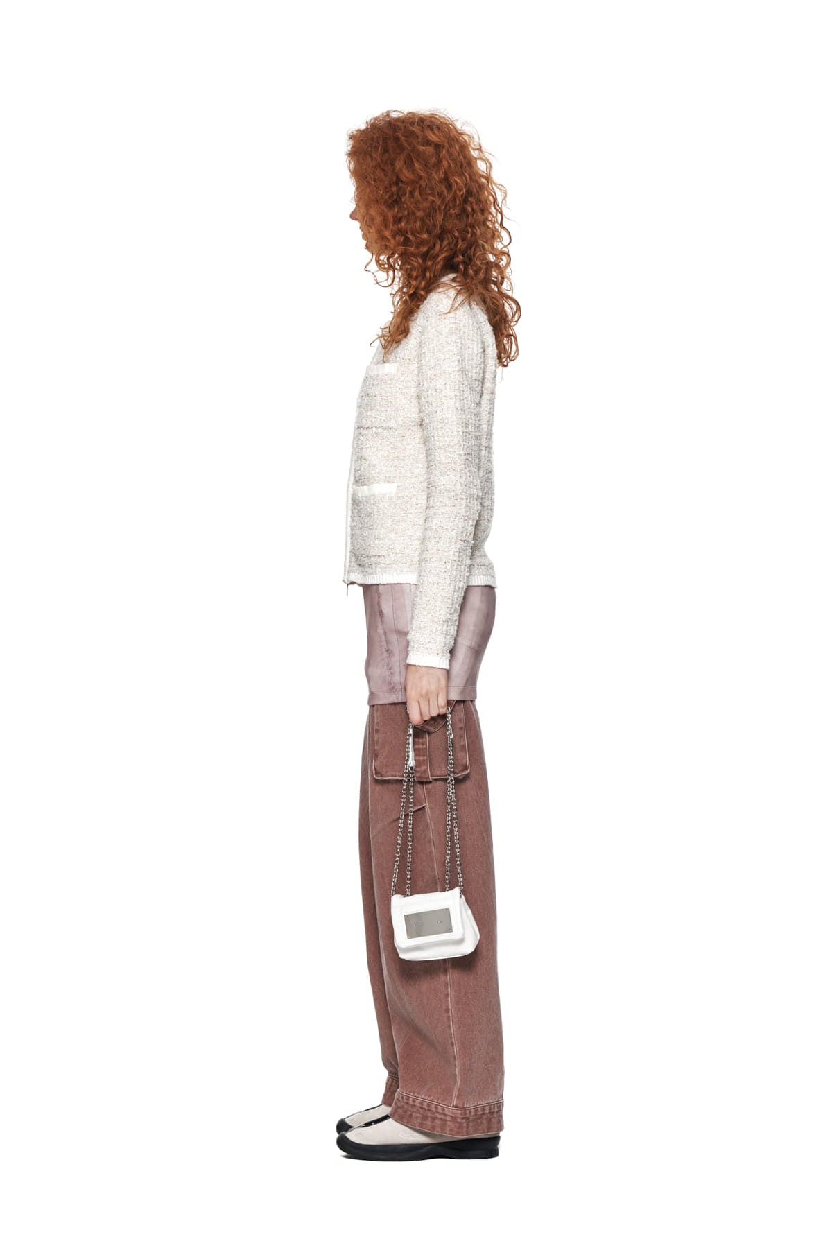Matin Kim - Color Dying Cargo Pants (Indian Pink) product image 6 | TRAB K-Fashion Australia