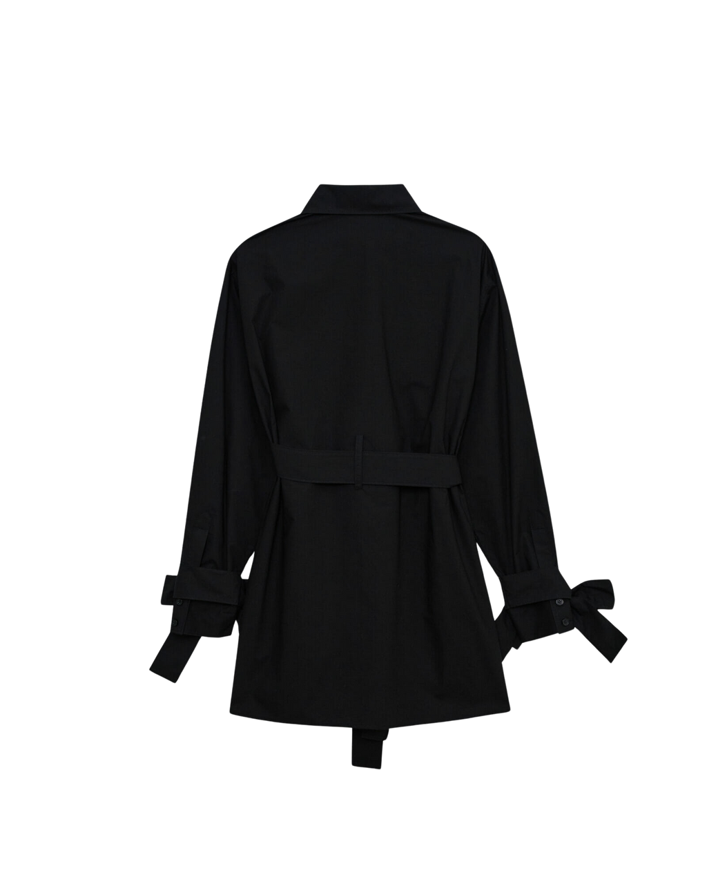 Kimhe Kim - Ng Belted Shirt (Black) product image 7 | TRAB K-Fashion Australia