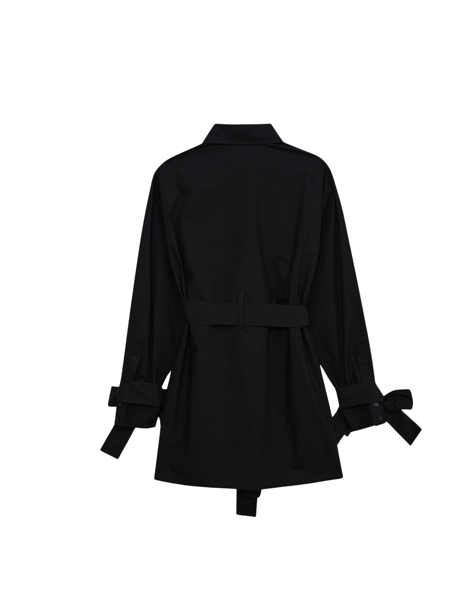 Kimhe Kim - Ng Belted Shirt (Black) product image 7 | TRAB K-Fashion Australia