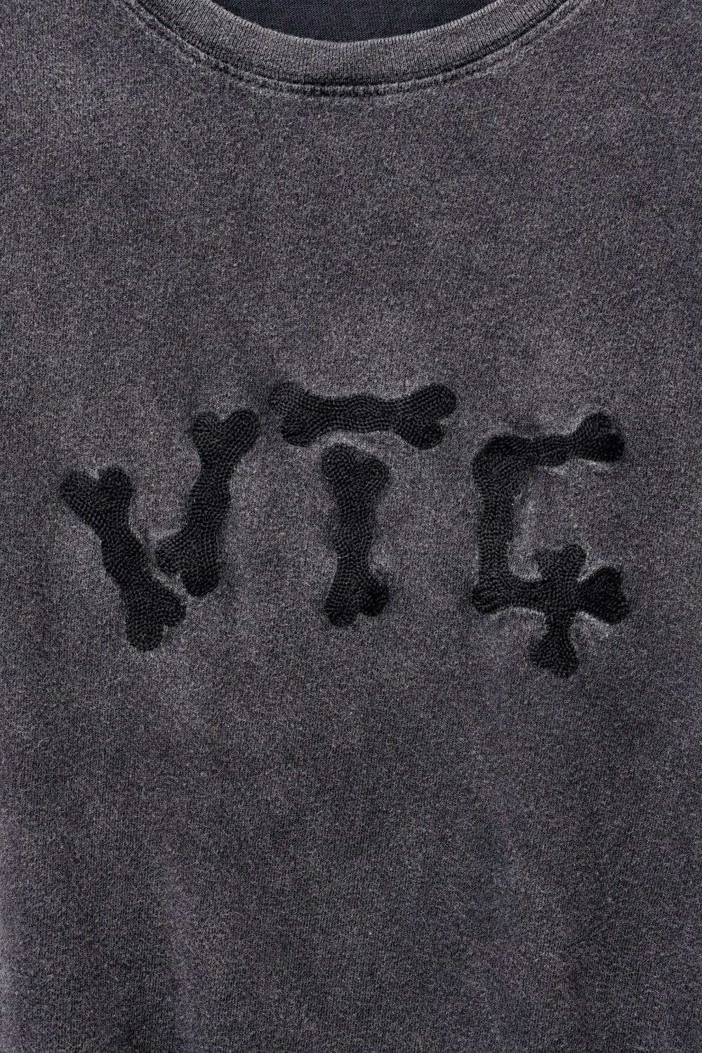 Hatchingroom - VTG Embroidery Tee (Black) product image 4 | TRAB K-Fashion Australia