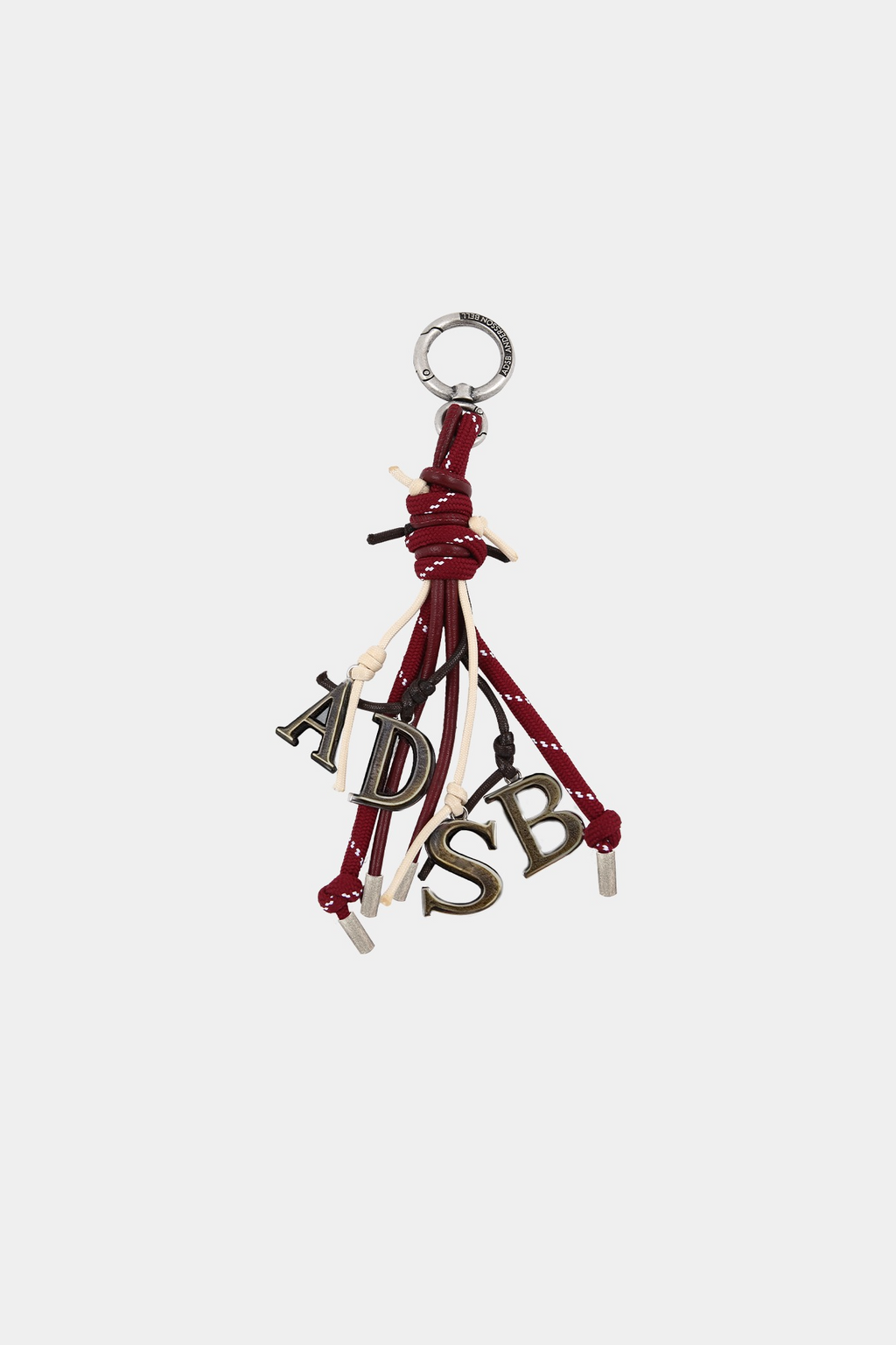 Andersson Bell - Initial Vine Keychain (Wine/Yellow) product image 1 | TRAB K-Fashion Australia