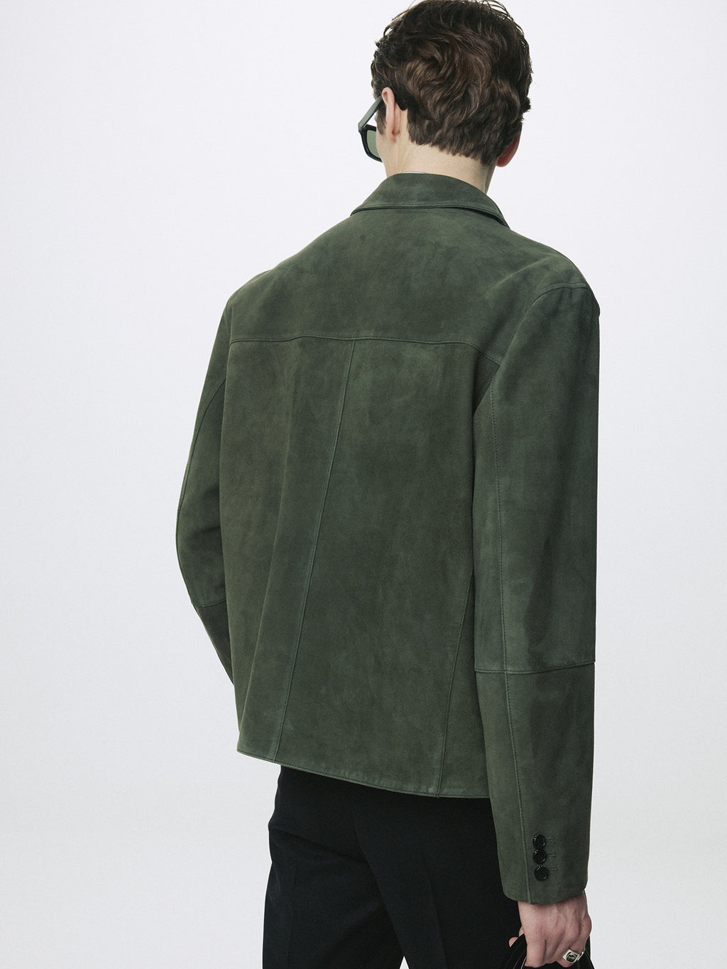 Tonywack - Goat Suede Chore Jacket (Faded Green) product image 7 | TRAB K-Fashion Australia