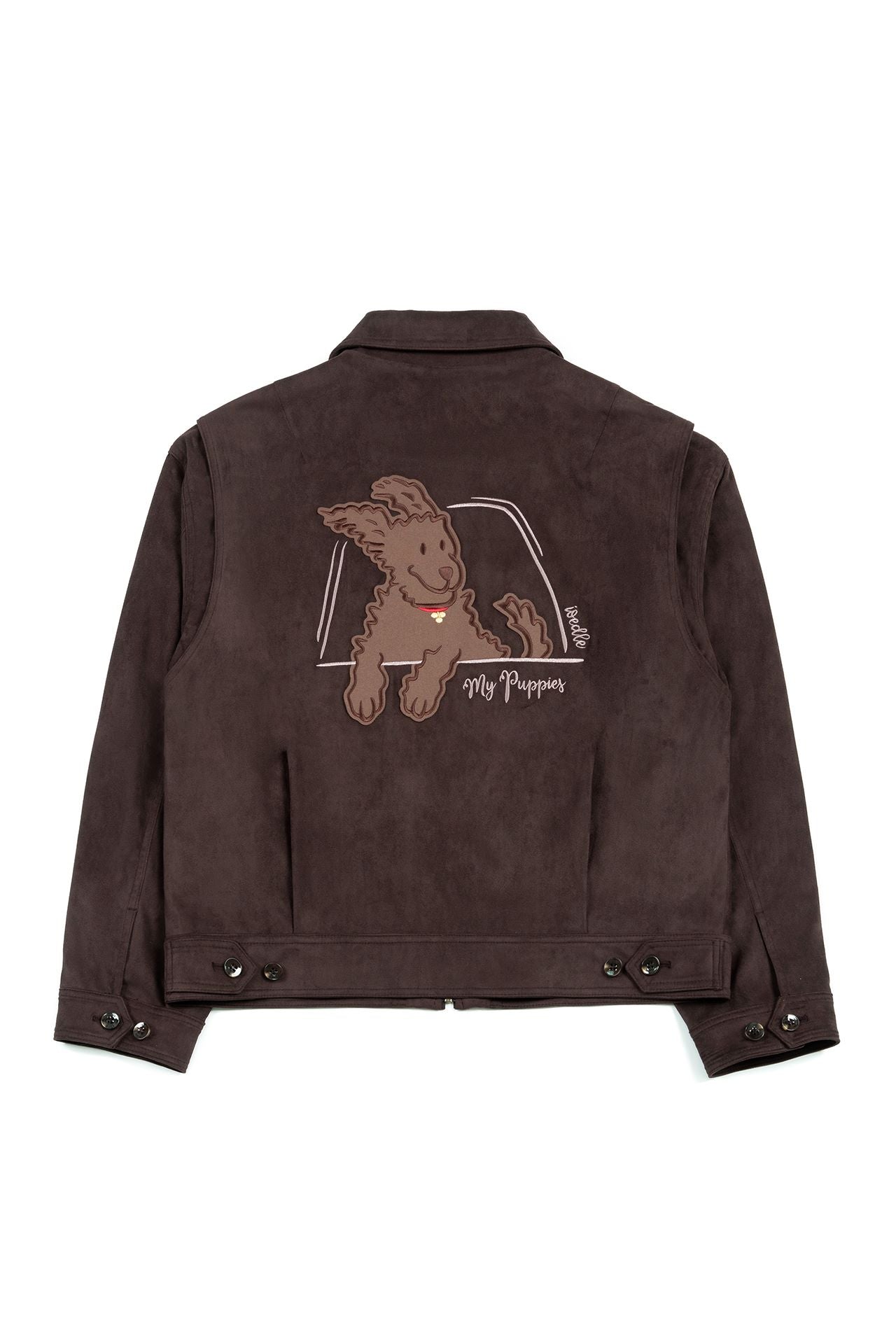Ioedle - Dog Jacket Going To See Grandma (Brown) product image 3 | TRAB K-Fashion Australia