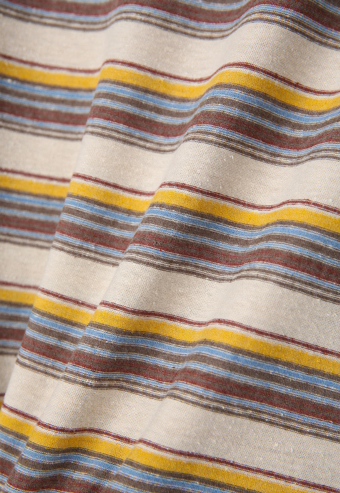 Art if acts - Linen Stripe Pocket Tee (Wood/Blue) product image 12 | TRAB K-Fashion Australia