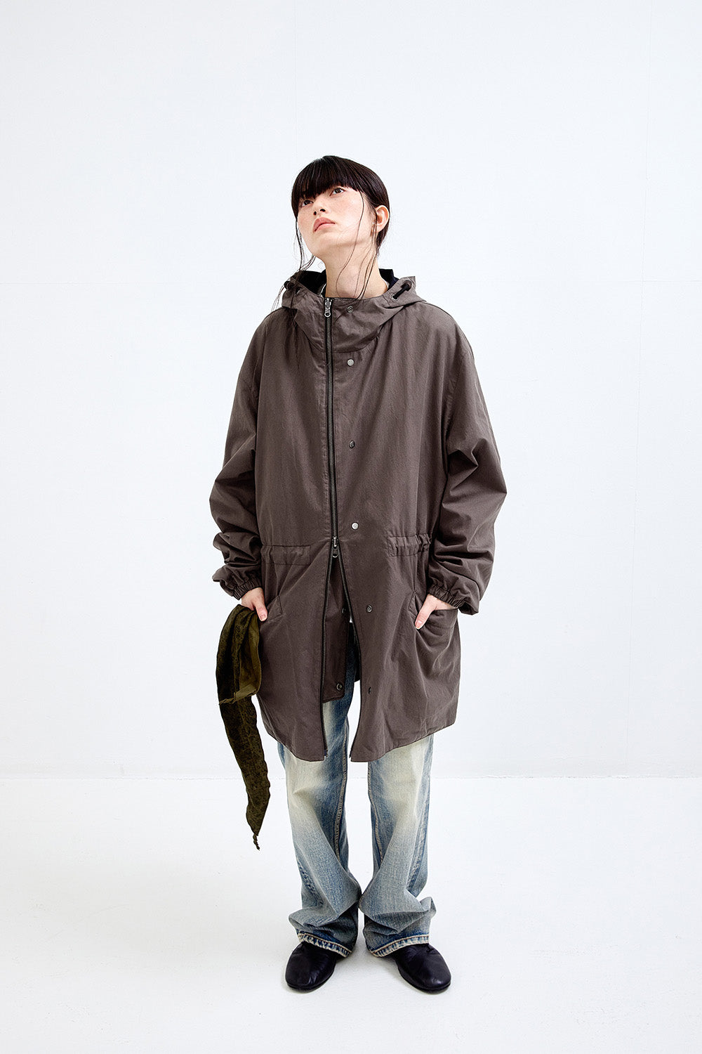 Hatchingroom - Reversible Parka (Black/Mud Brown) product image 18 | TRAB K-Fashion Australia
