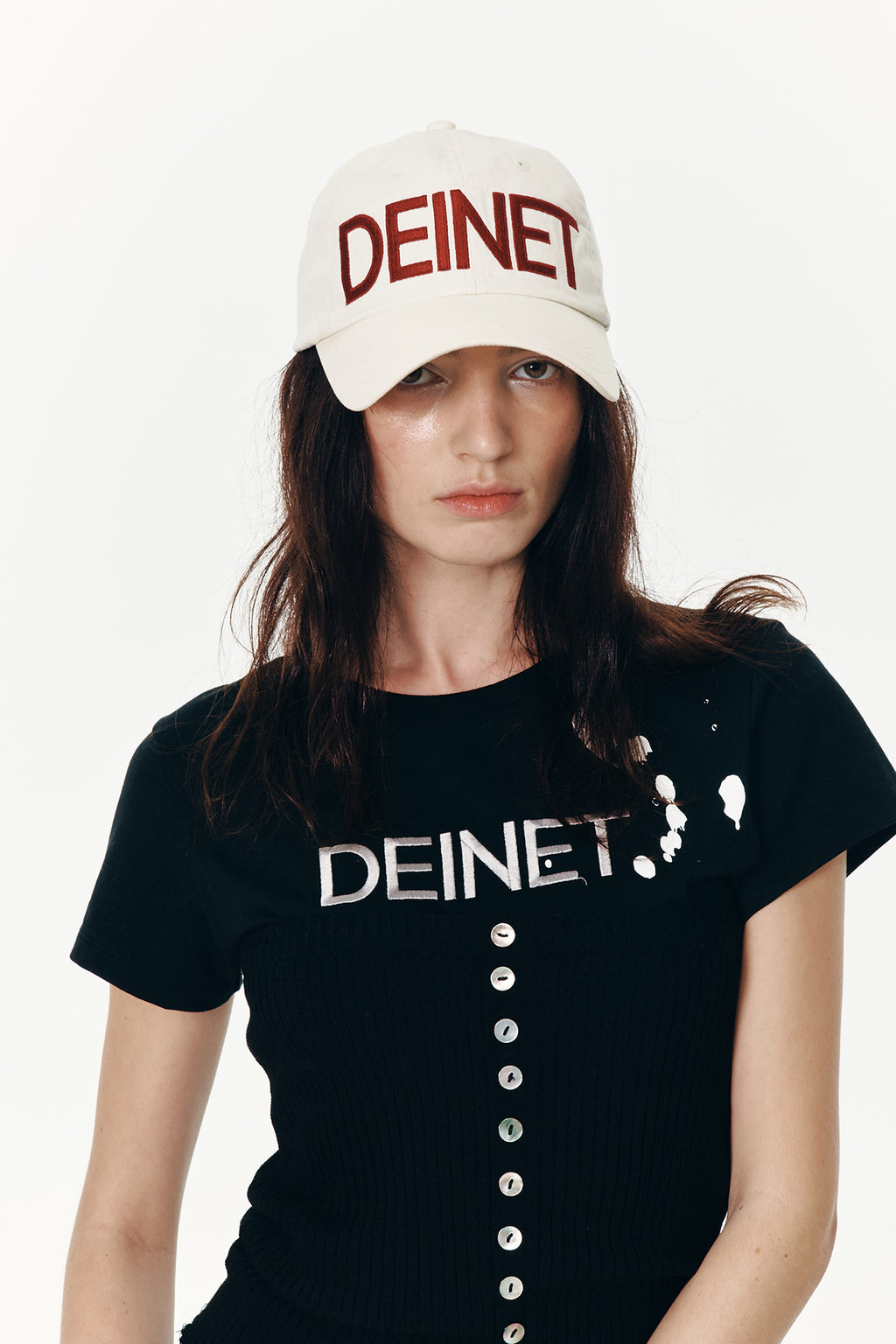 Deinet - Deinet Button Point Top (Black) product image 10 | TRAB K-Fashion Australia