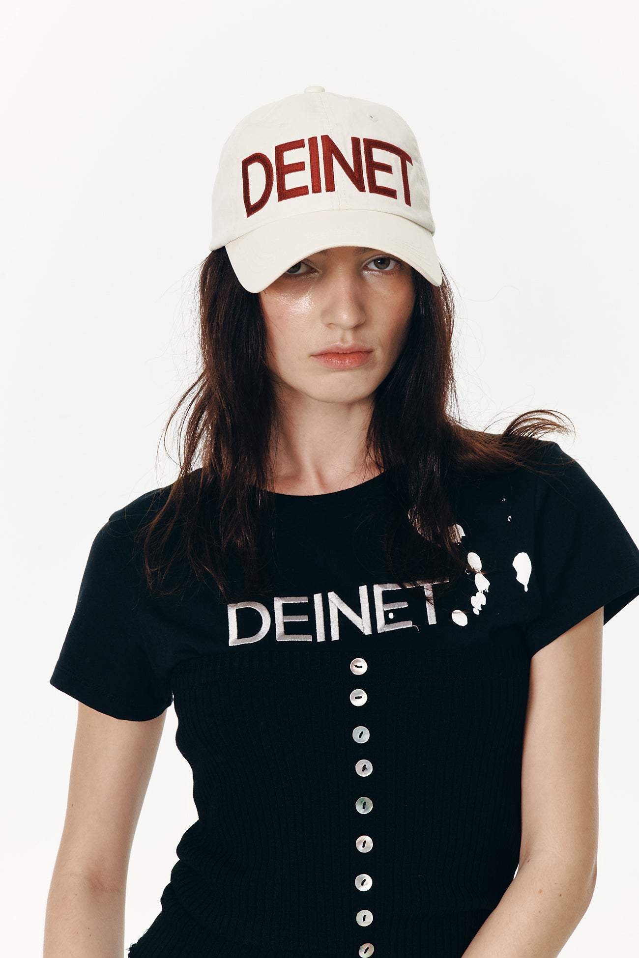 Deinet - Deinet Button Point Top (Black) product image 10 | TRAB K-Fashion Australia
