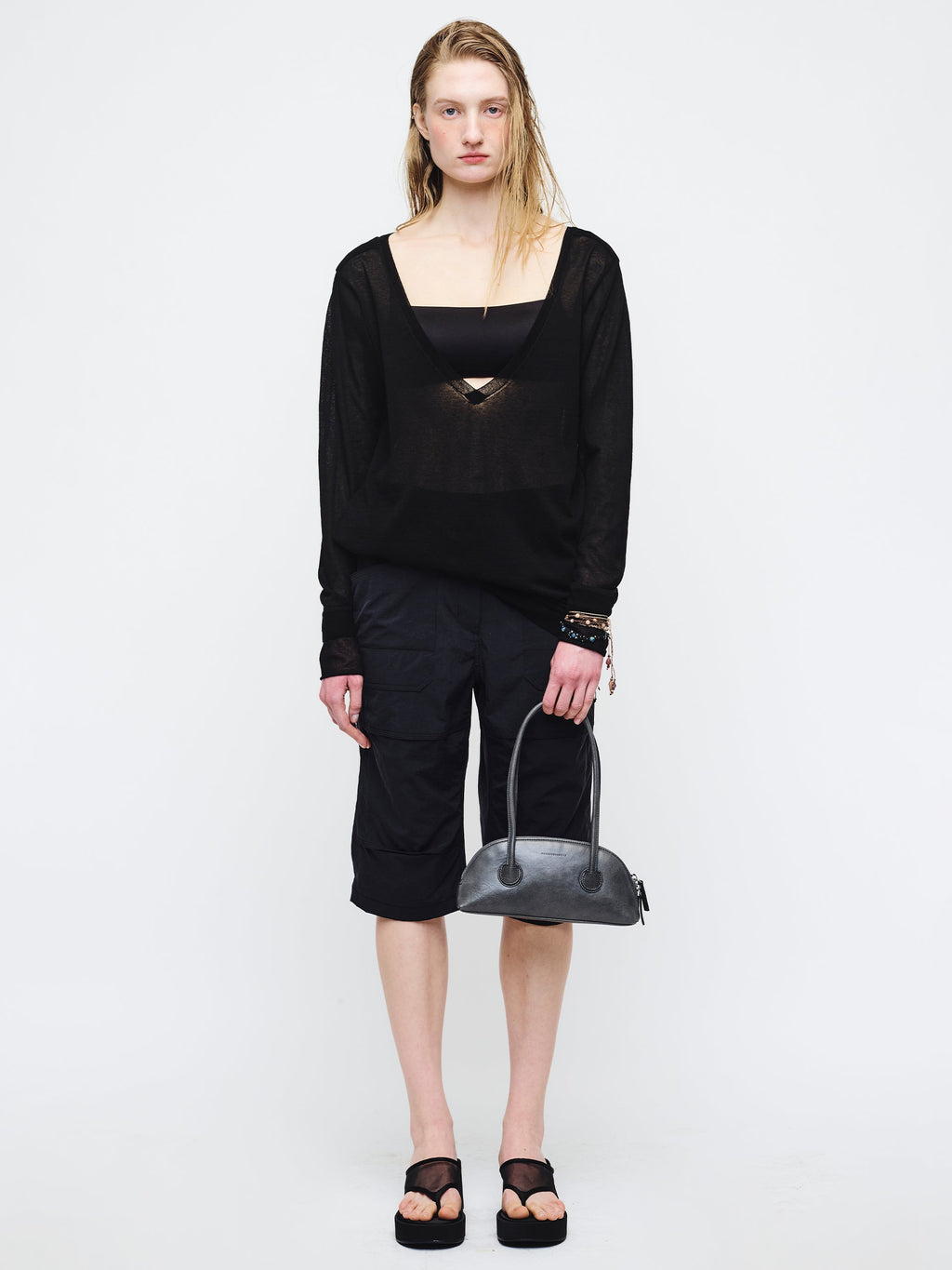 Marge Sherwood - Bessette Shoulder (Grey Semi Veg) product image 3 | TRAB K-Fashion Australia