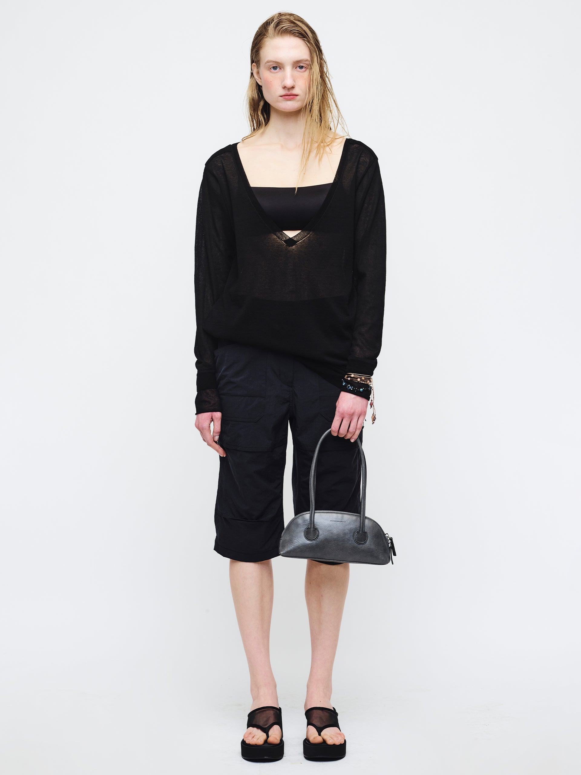Marge Sherwood - Bessette Shoulder (Grey Semi Veg) product image 3 | TRAB K-Fashion Australia
