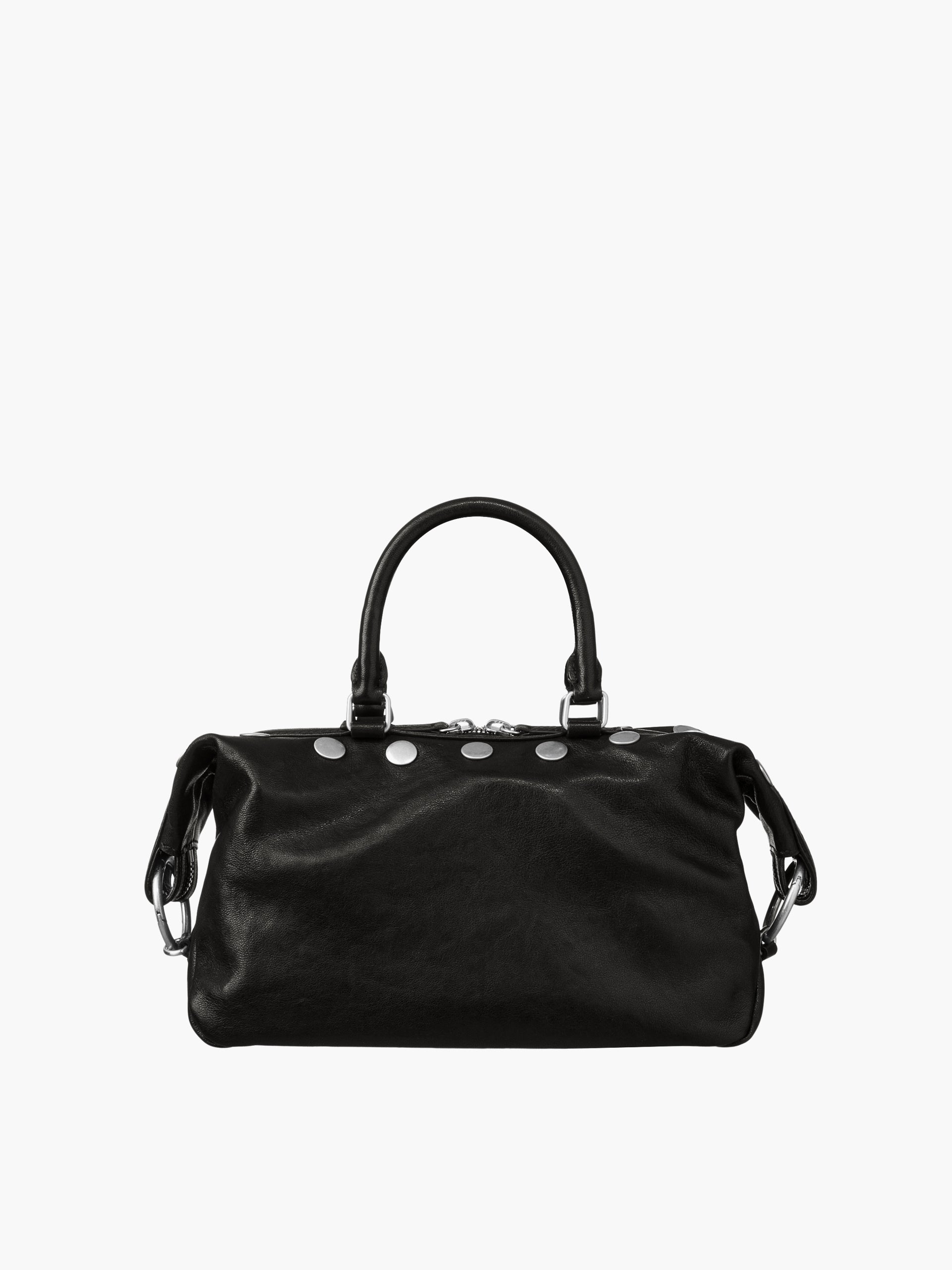 Marge Sherwood - Dumpling Stud Mini (Black Washed Nappa) product image 1 | TRAB K-Fashion Australia