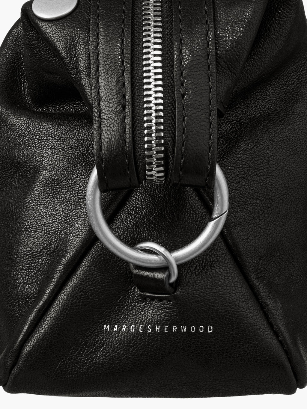 Marge Sherwood - Dumpling Stud Mini (Black Washed Nappa) product image 7 | TRAB K-Fashion Australia