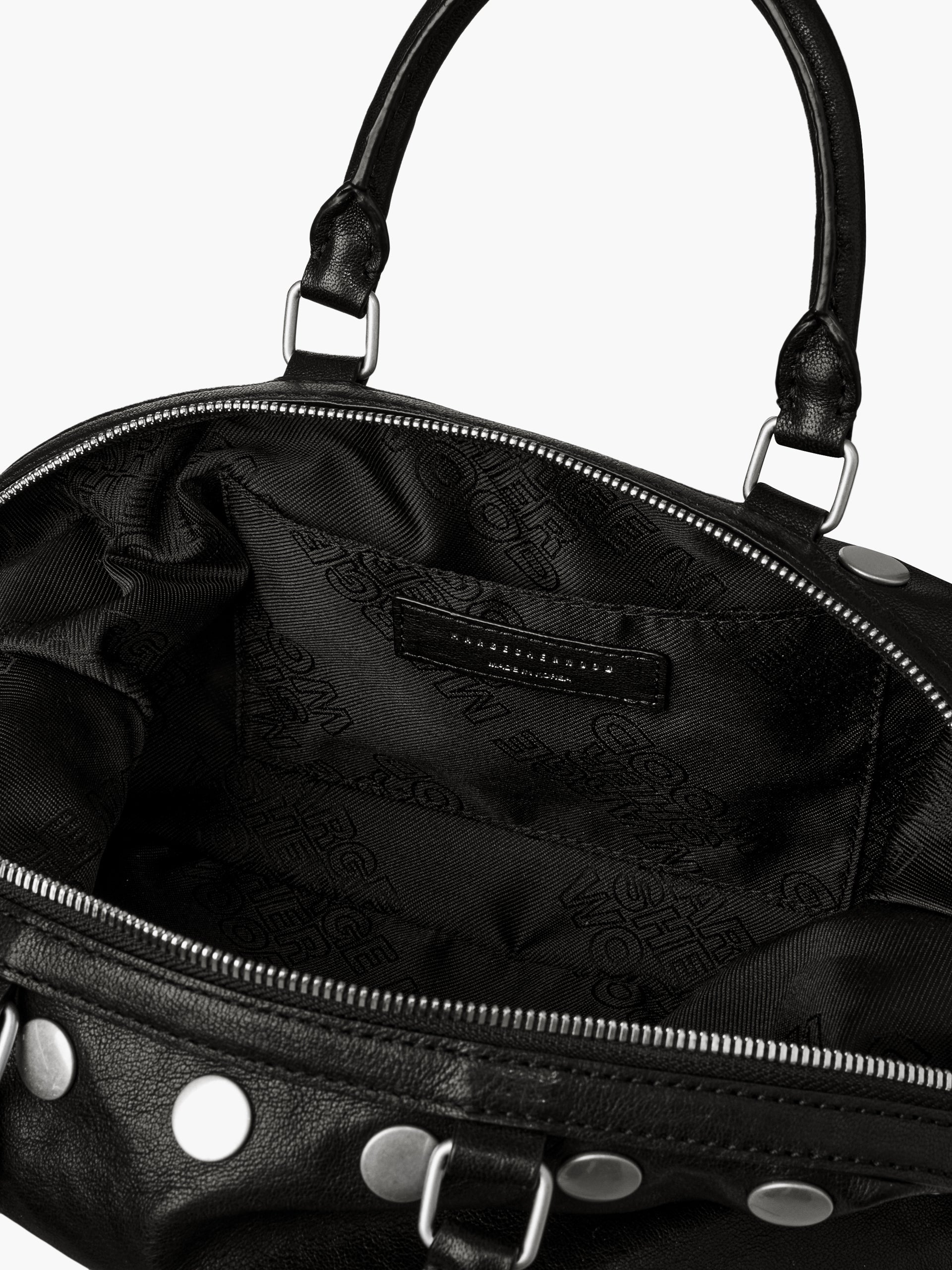 Marge Sherwood - Dumpling Stud Mini (Black Washed Nappa) product image 8 | TRAB K-Fashion Australia