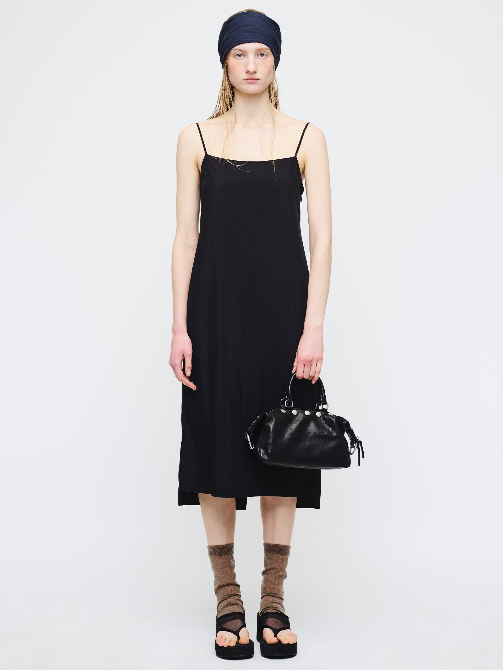 Marge Sherwood - Dumpling Stud Mini (Black Washed Nappa) product image 3 | TRAB K-Fashion Australia