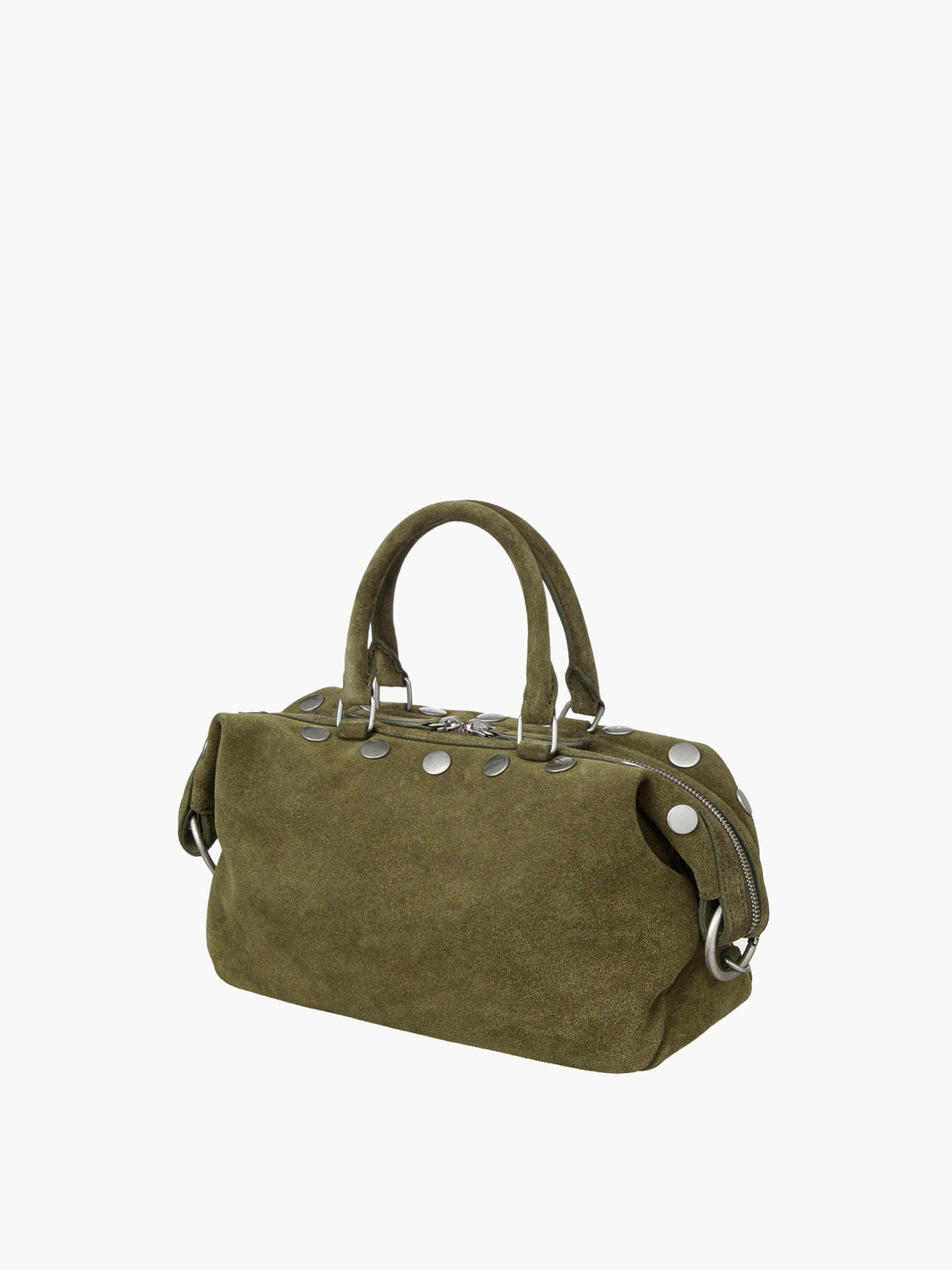 Marge Sherwood - Dumpling Stud Mini (Dark Olive Suede) product image 6 | TRAB K-Fashion Australia