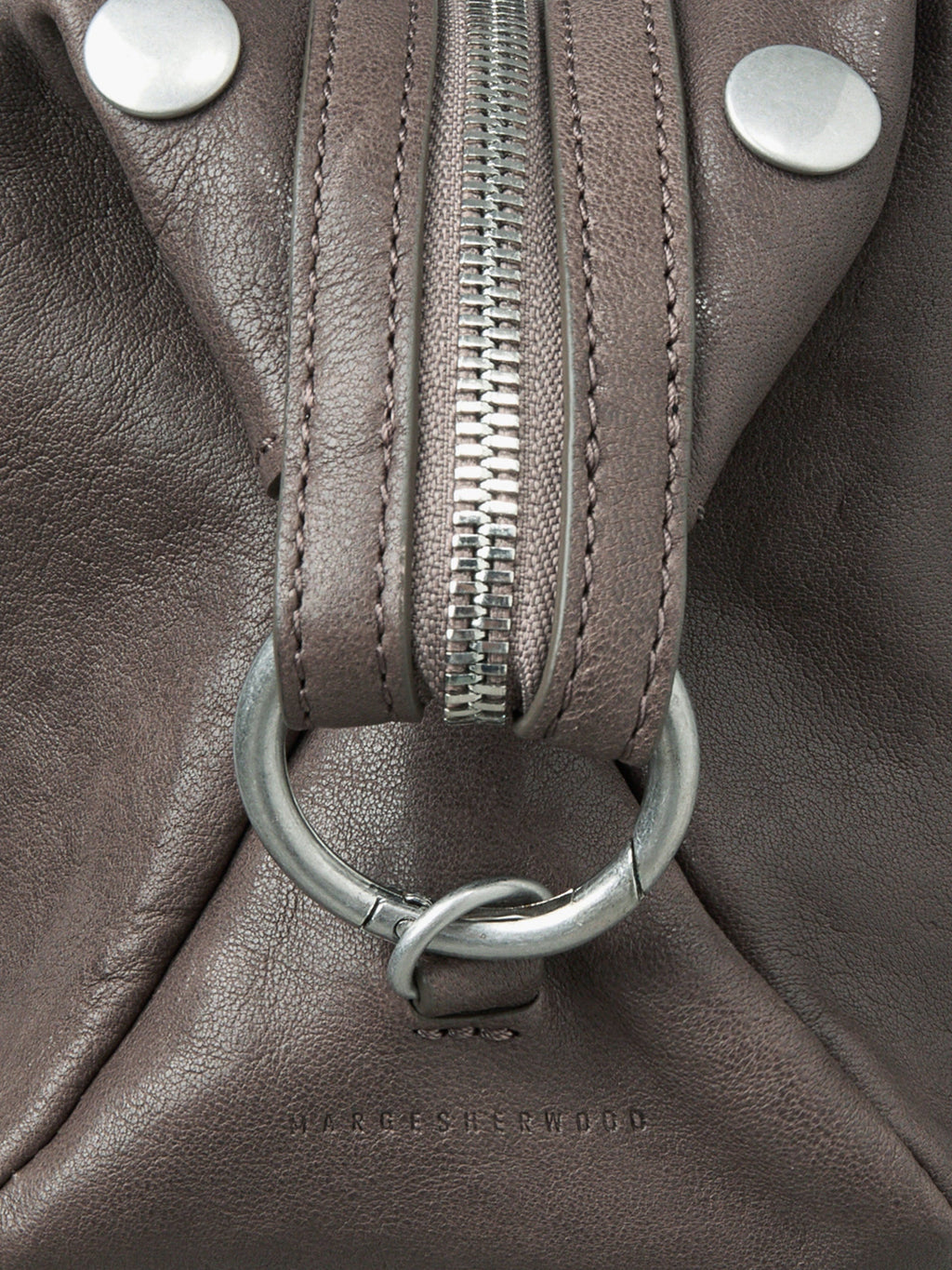 Marge Sherwood - Dumpling Stud Mini (Taupe Washed Nappa) product image 5 | TRAB K-Fashion Australia