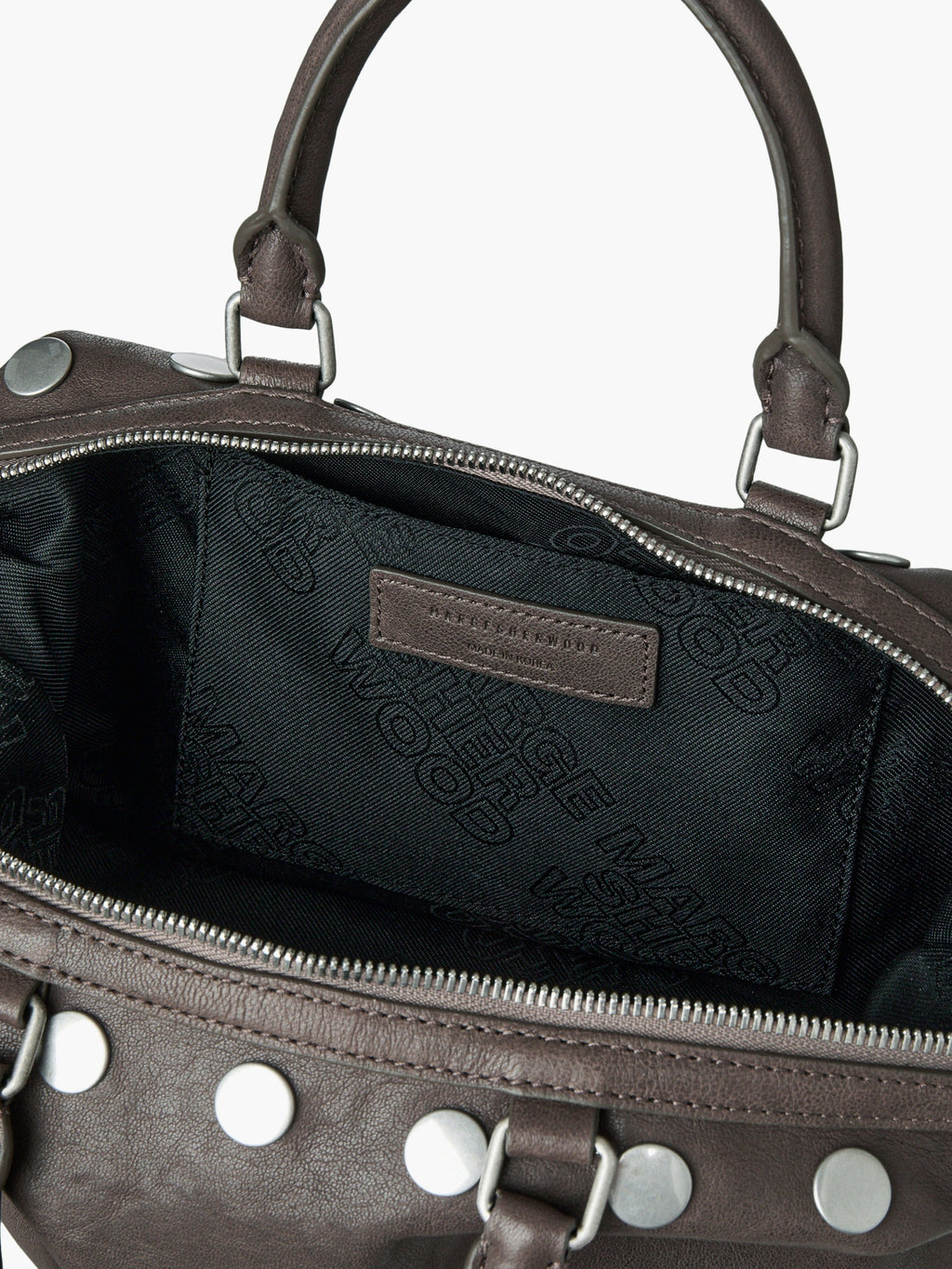 Marge Sherwood - Dumpling Stud Mini (Taupe Washed Nappa) product image 6 | TRAB K-Fashion Australia