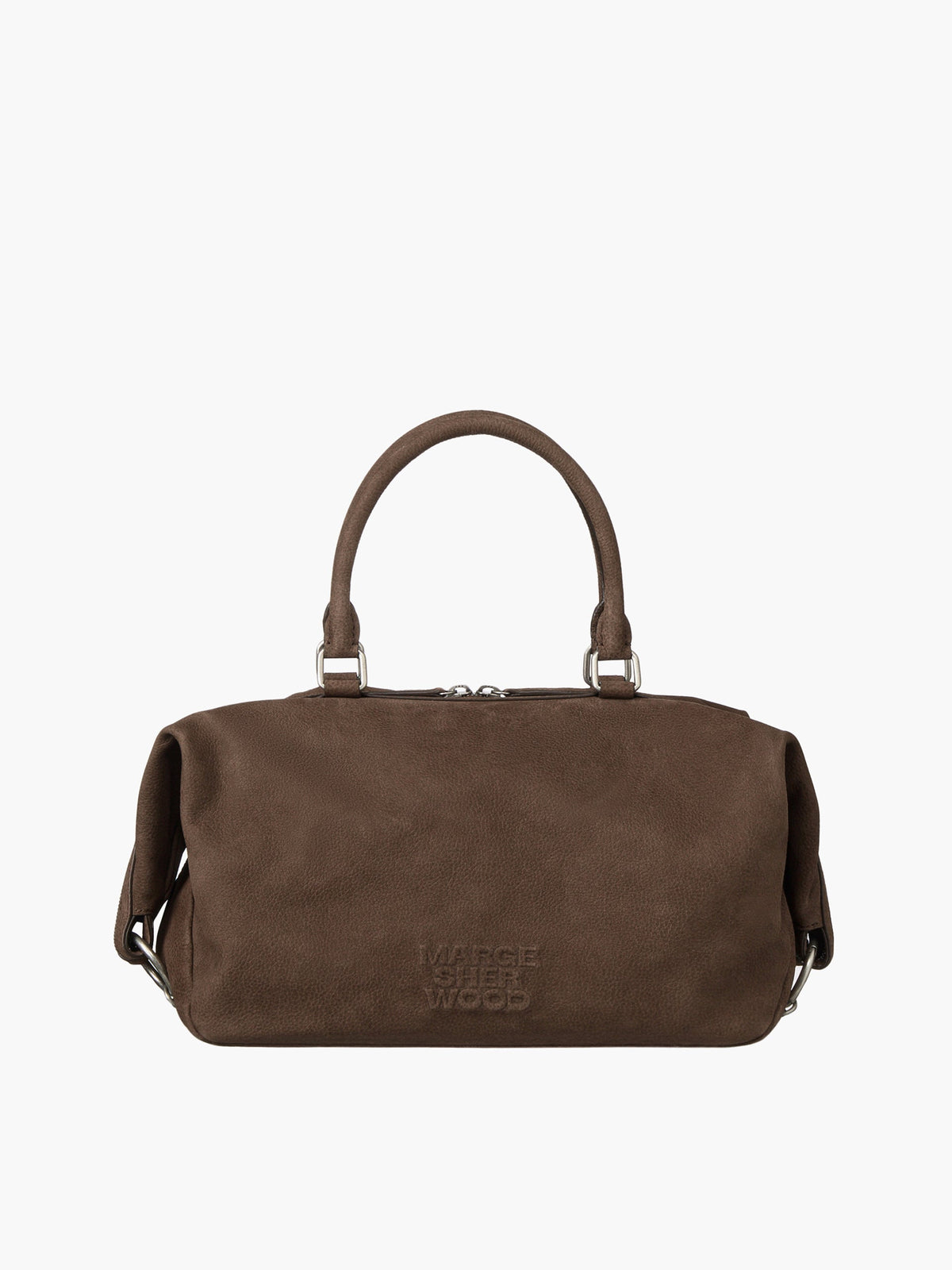 Marge Sherwood - Dumpling Tote (Milk Brown Nubuck) product image 1 | TRAB K-Fashion Australia