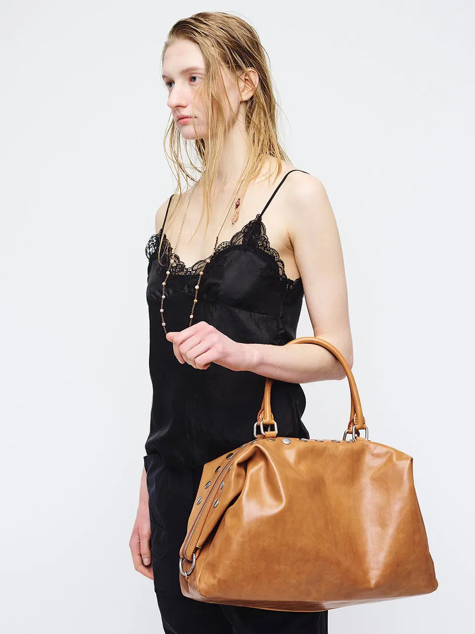 Marge Sherwood - Dumpling Stud (Brown Semi Veg) product image 2 | TRAB K-Fashion Australia