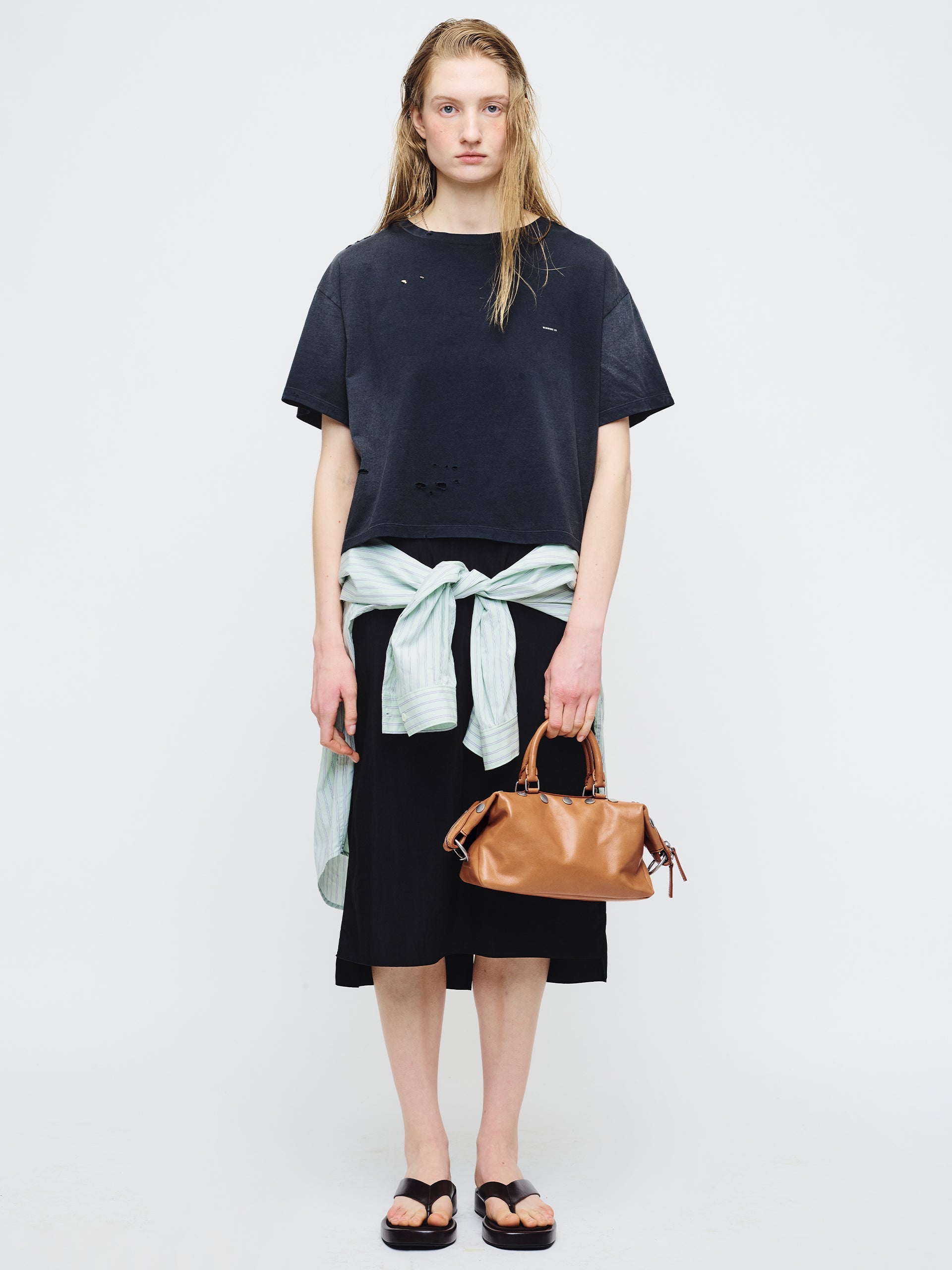 Marge Sherwood - Dumpling Stud Mini (Brown Semi Veg) product image 3 | TRAB K-Fashion Australia